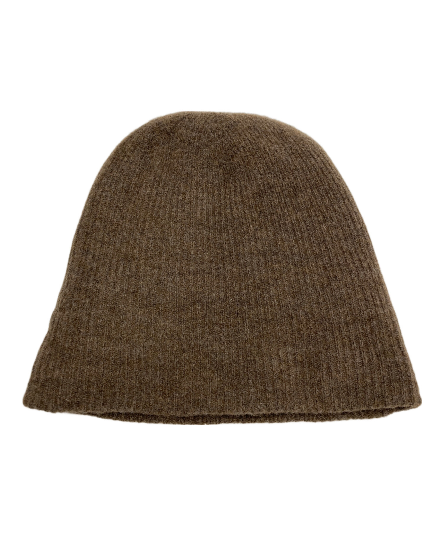todayful ダークブラウン ニット帽 完売品 中古・古着通販】TODAYFUL (トゥデイフル) ニット帽 ブラウン サイズ
