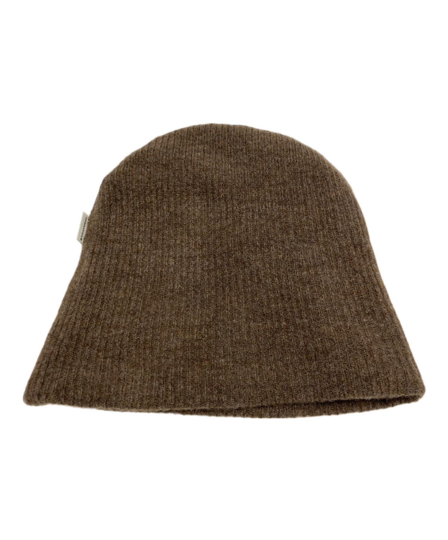 中古・古着通販】TODAYFUL (トゥデイフル) ニット帽 ブラウン サイズ