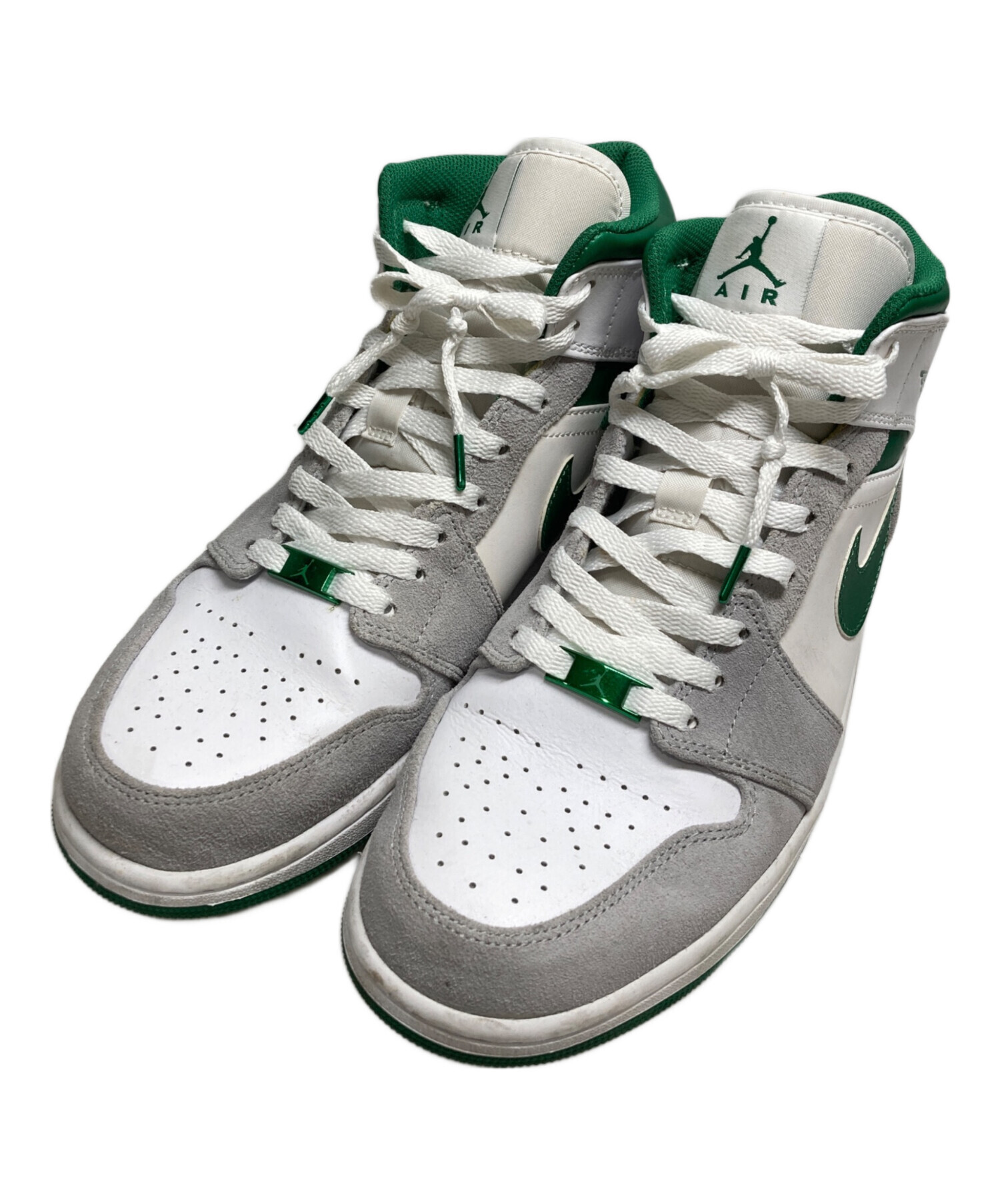 A出品 中古・古着通販】NIKE (ナイキ) Air Jordan 1 Mid グレー サイズ:28