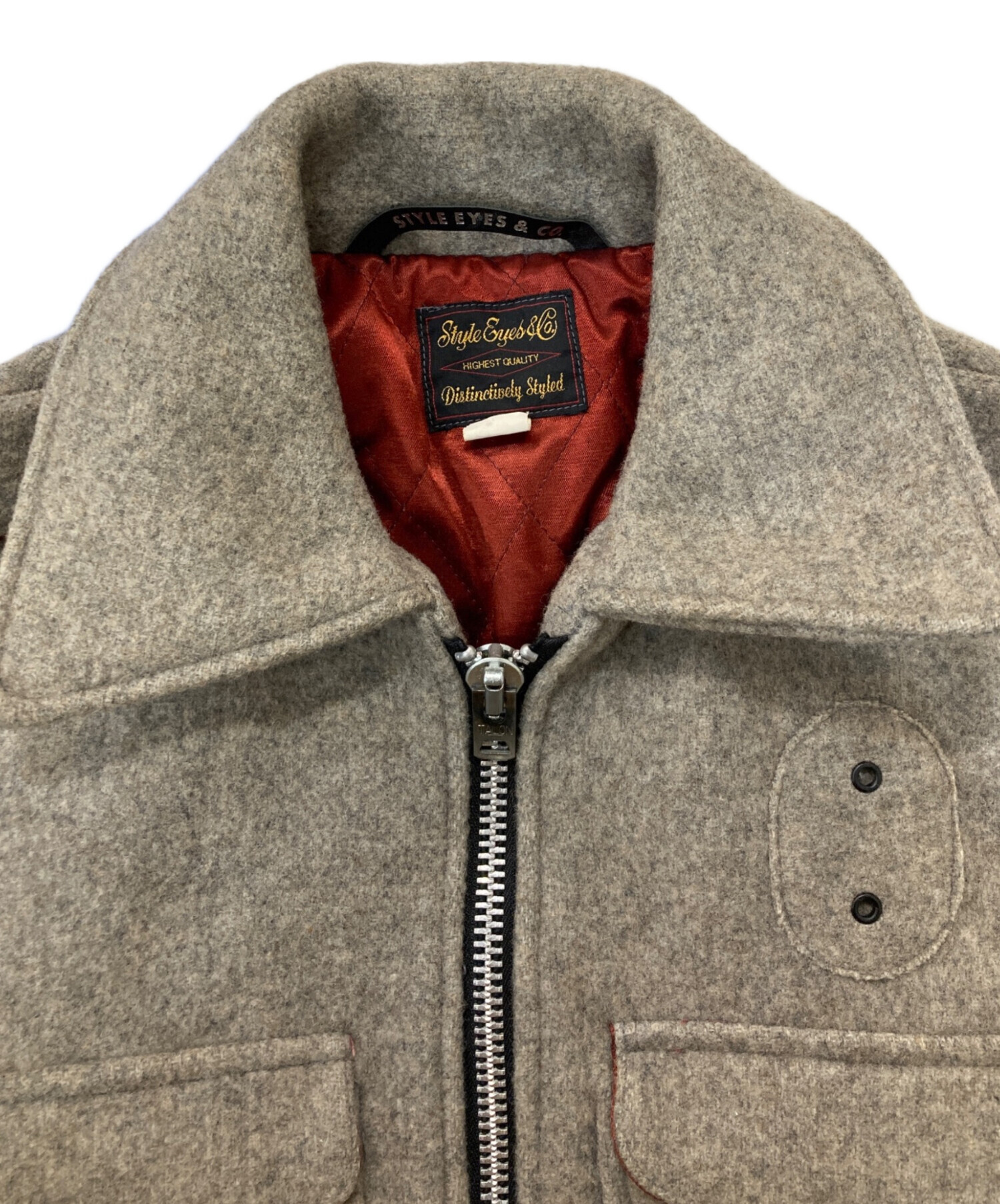 中古・古着通販】STYLE EYES (スタイルアイズ) ウールジャケット