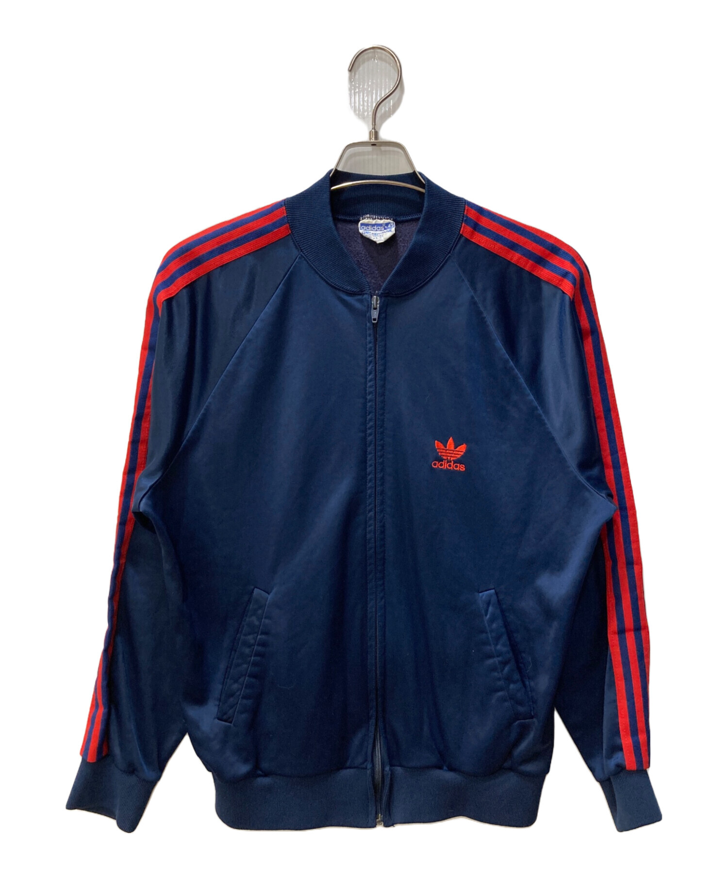 専用！adidas トラックジャケット ATP ジャージトップス ネイビー 紺色 USA製 70s adidas ATP Track Jacket & Pants 紺 XL アディダス