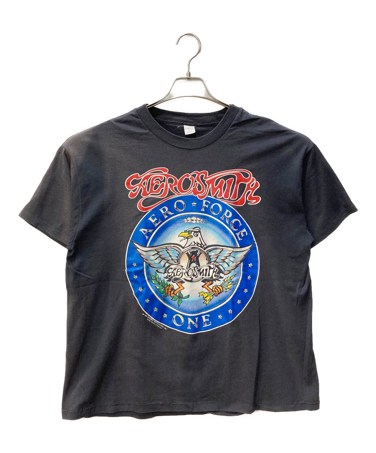中古・古着通販】AEROSMITH (エアロスミス) バンドTシャツ ブラック