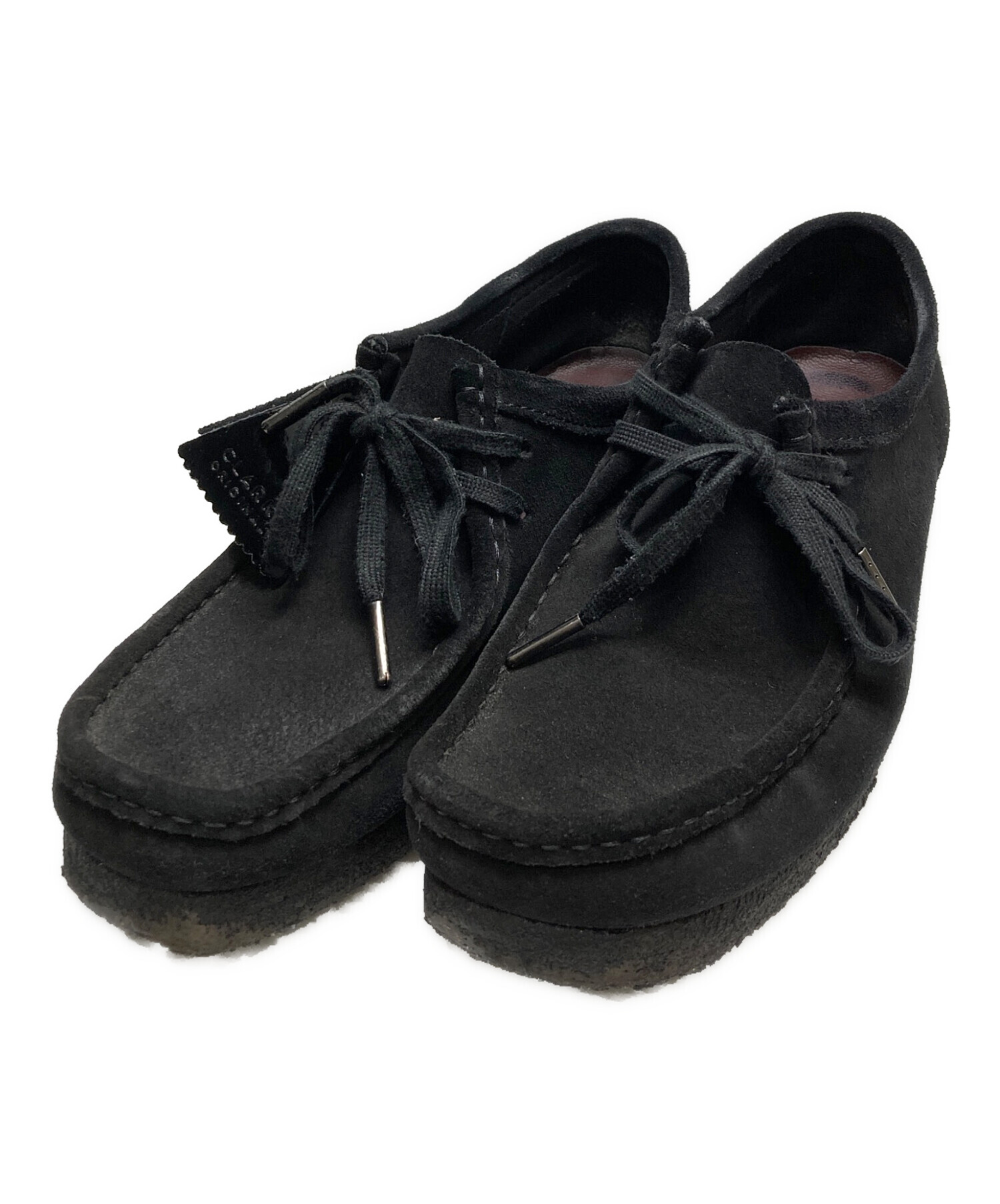 中古・古着通販】CLARKS (クラークス) Wallabee ブラック サイズ:26.5