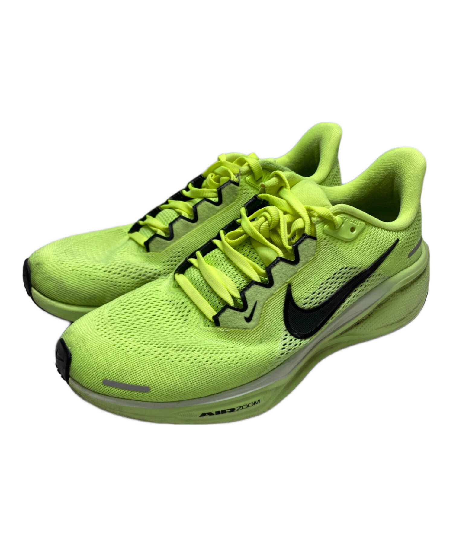 中古・古着通販】NIKE (ナイキ) ランニングシューズ 黄緑 サイズ:23.5
