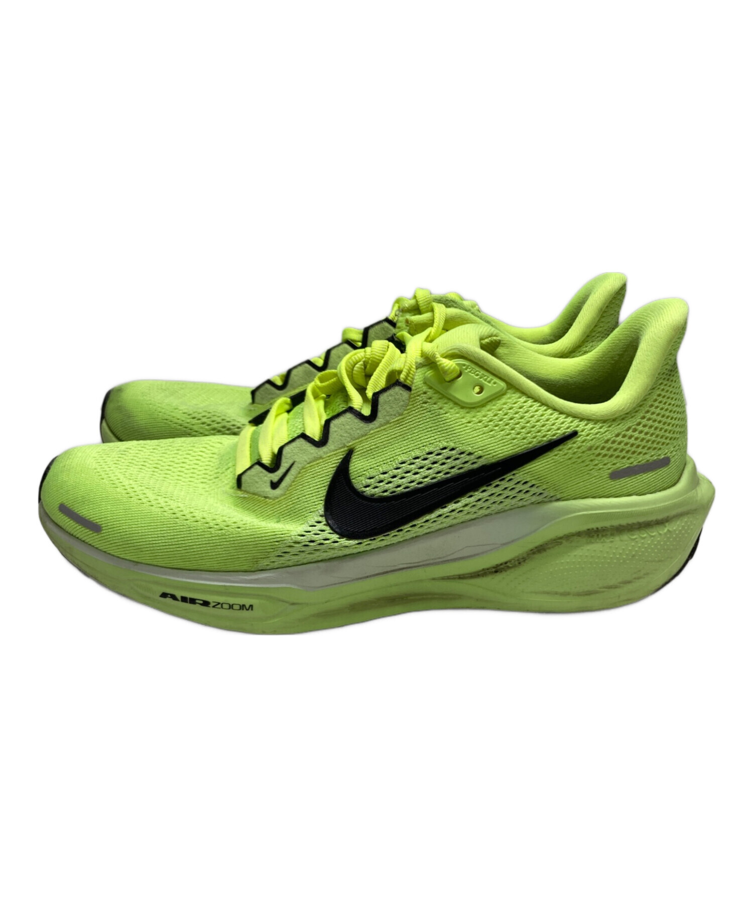 中古・古着通販】NIKE (ナイキ) ランニングシューズ 黄緑 サイズ:23.5 