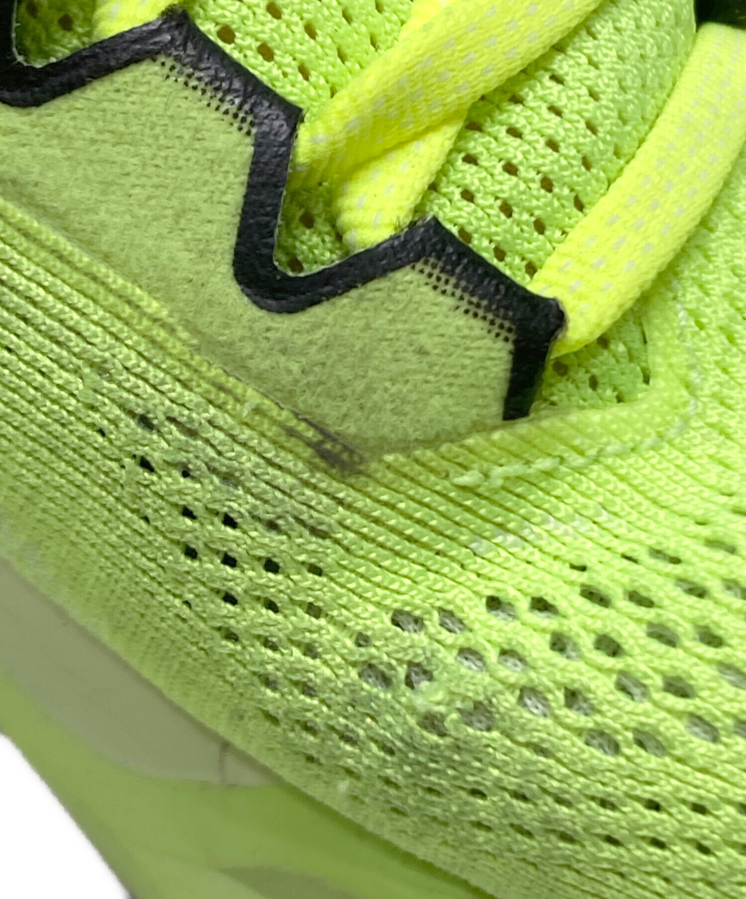 中古・古着通販】NIKE (ナイキ) ランニングシューズ 黄緑 サイズ:23.5