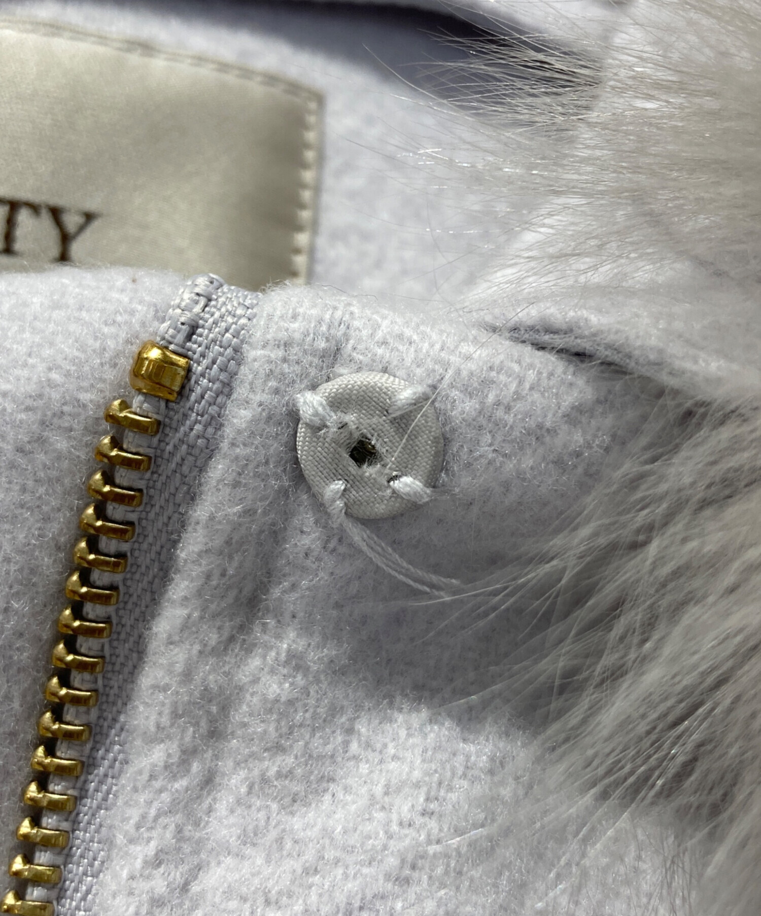 中古・古着通販】JUSGLITTY (ジャスグリッティー) 3wayコート グレー