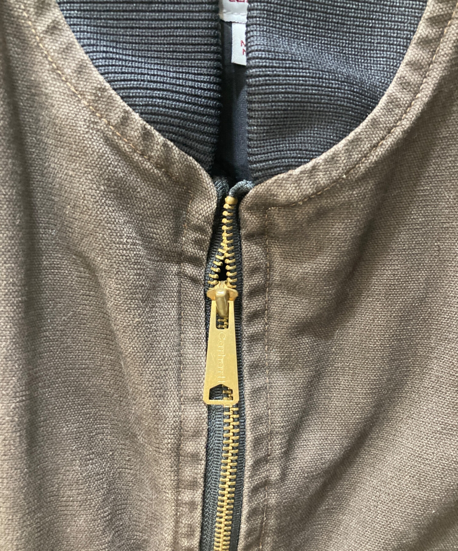 中古・古着通販】CarHartt (カーハート) ダックベスト ブラウン サイズ