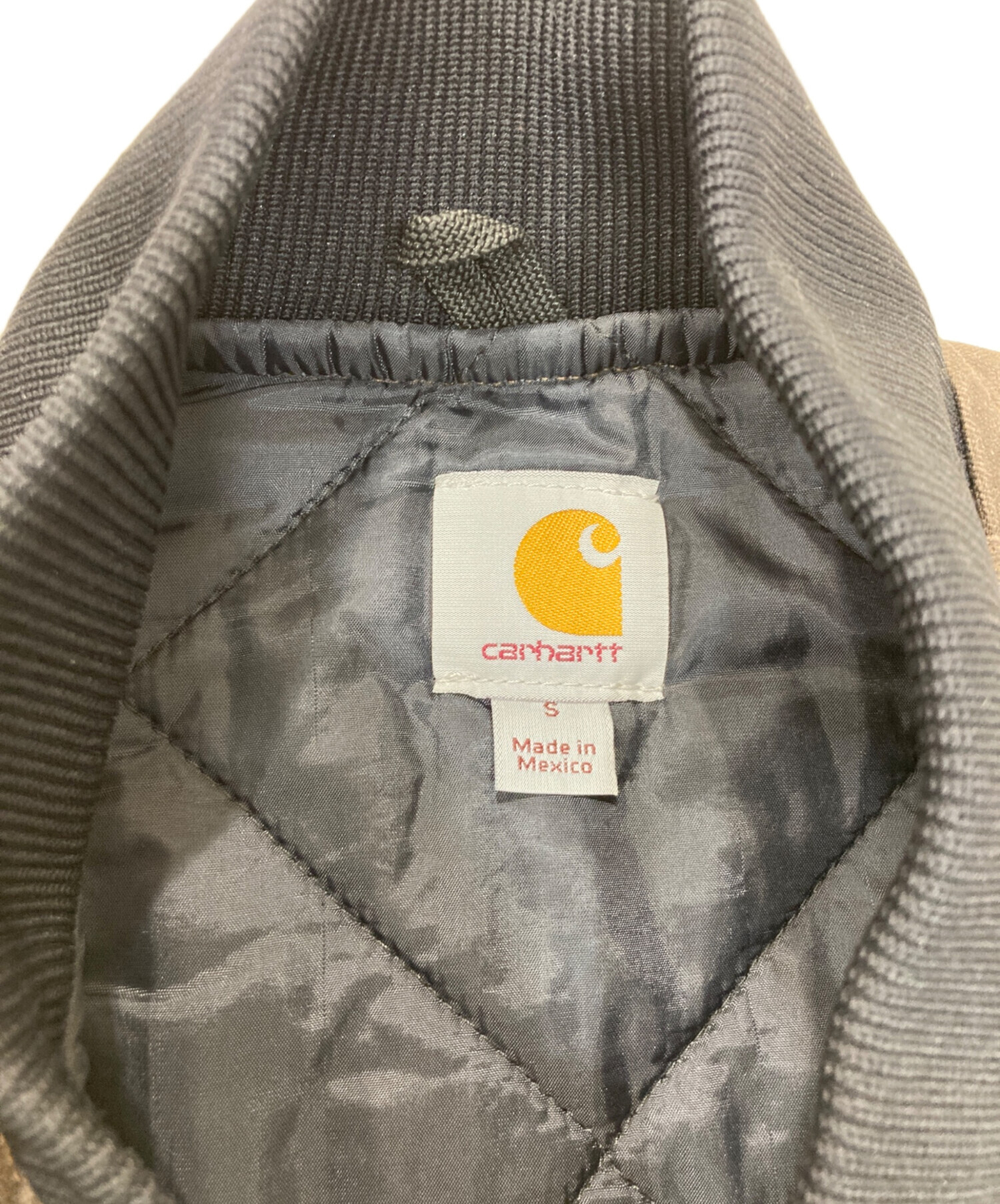 中古・古着通販】CarHartt (カーハート) ダックベスト ブラウン サイズ