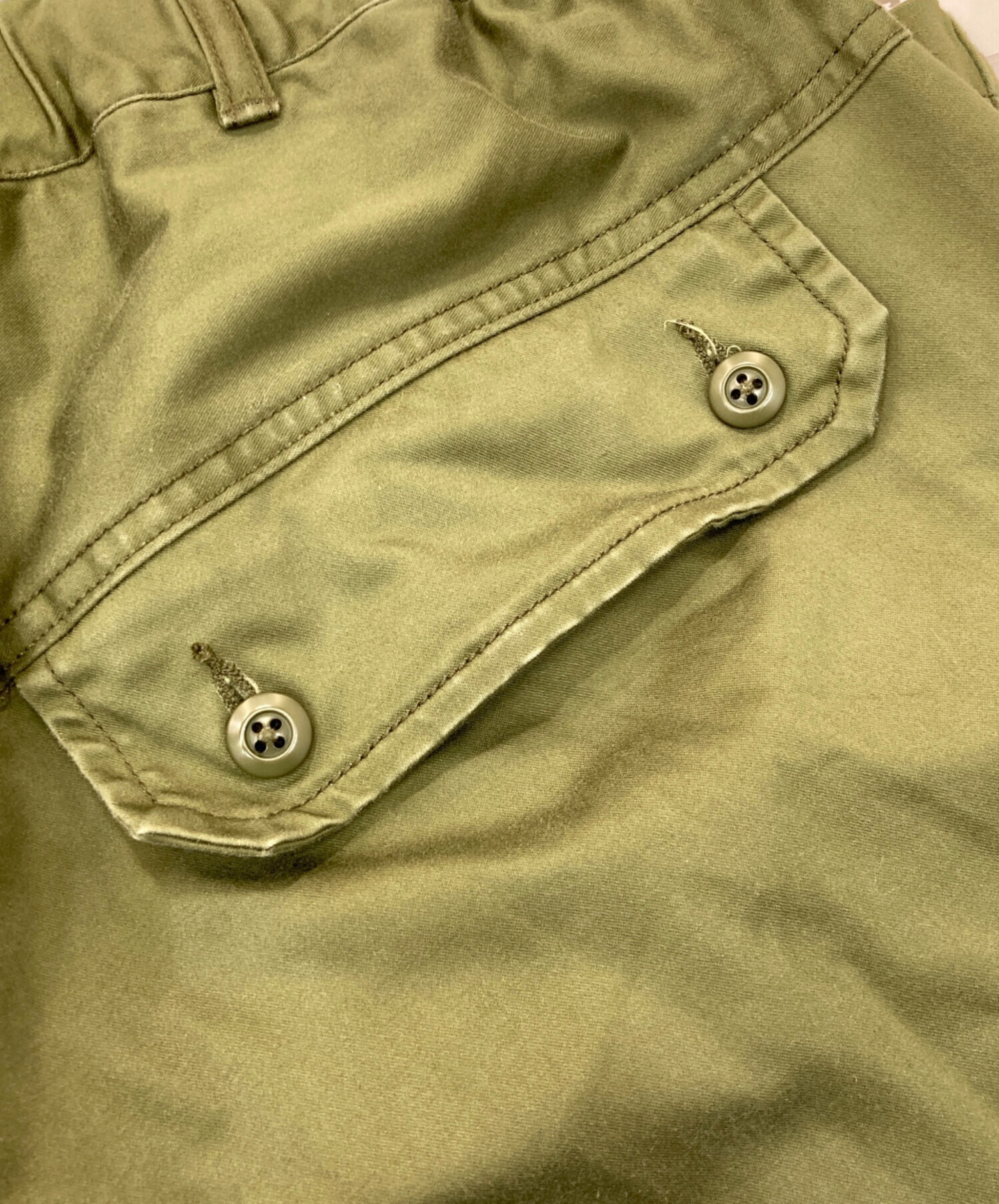 中古・古着通販】BEAMS+ (ビームスプラス) カーゴパンツ カーキ サイズ