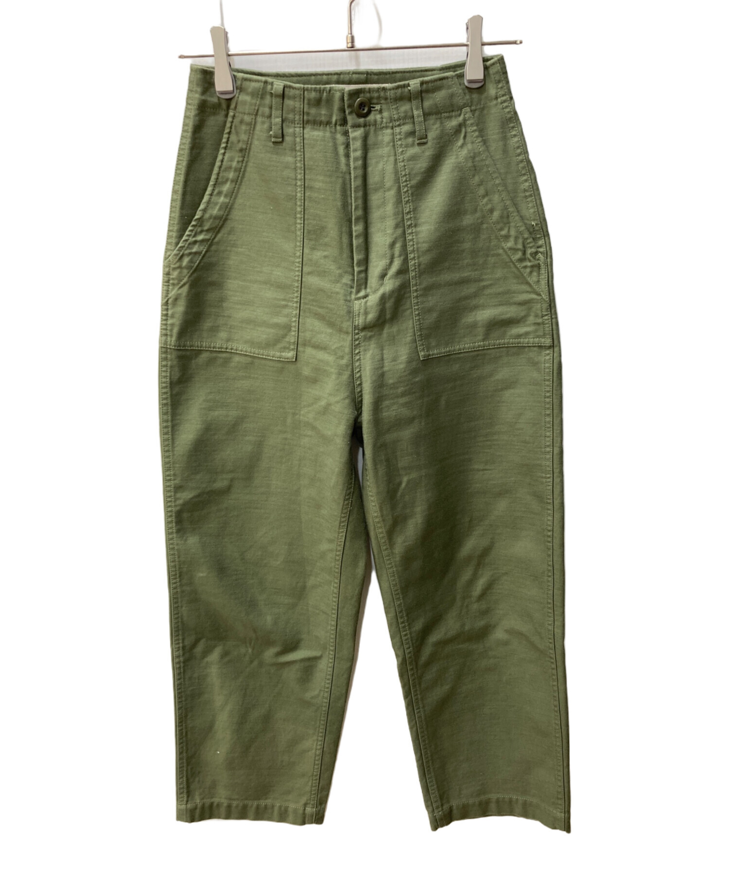 BLACK BY MOUSSY/ブラックバイマウジー　ベイカーパンツ　ブラック 中古・古着通販】BLACK by moussy (ブラックバイマウジー) ベイカー