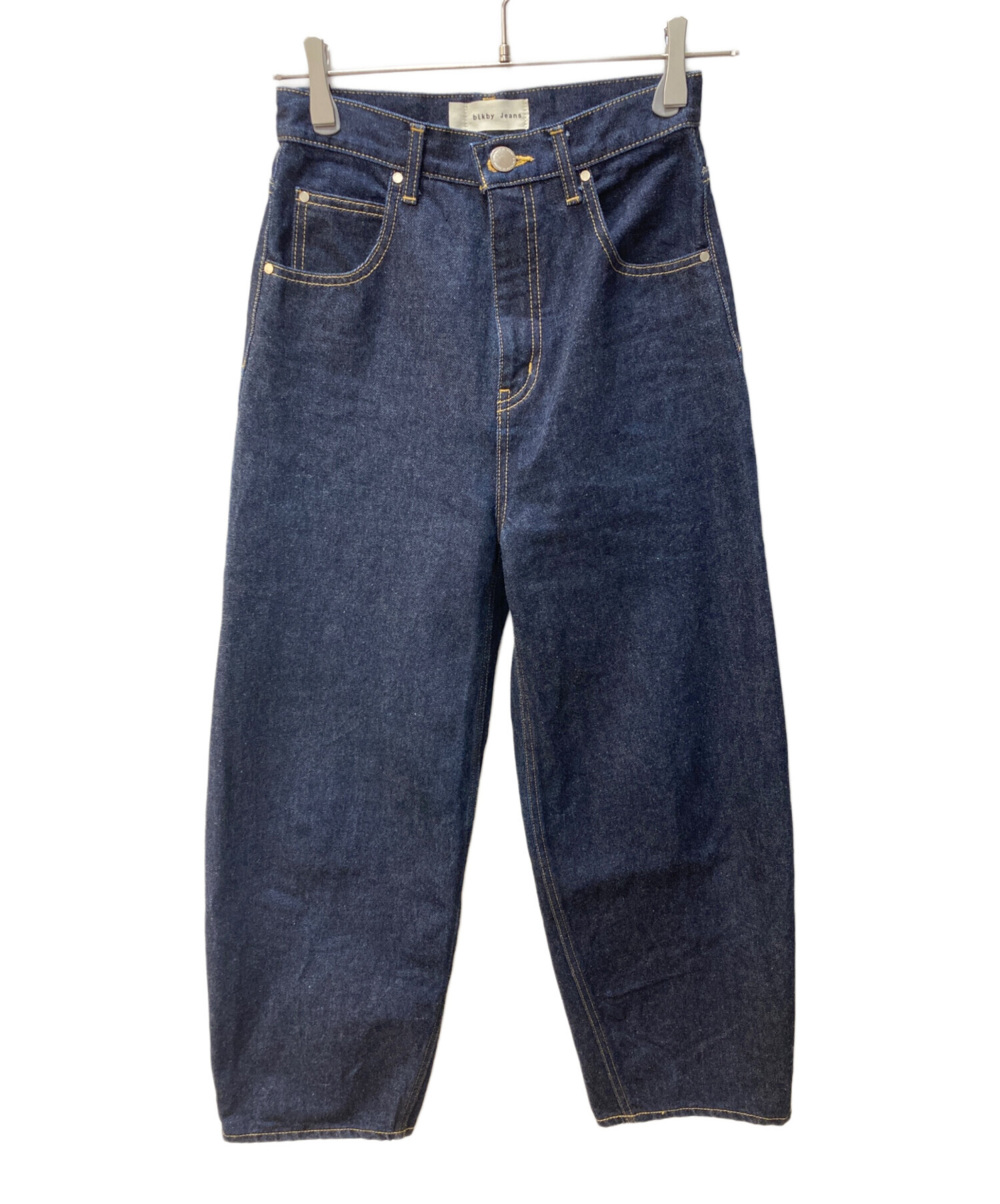 パンツ PUNA one wash long denim 楽天市場】□PUNA one wash long denim／ブラック バイ マウジー