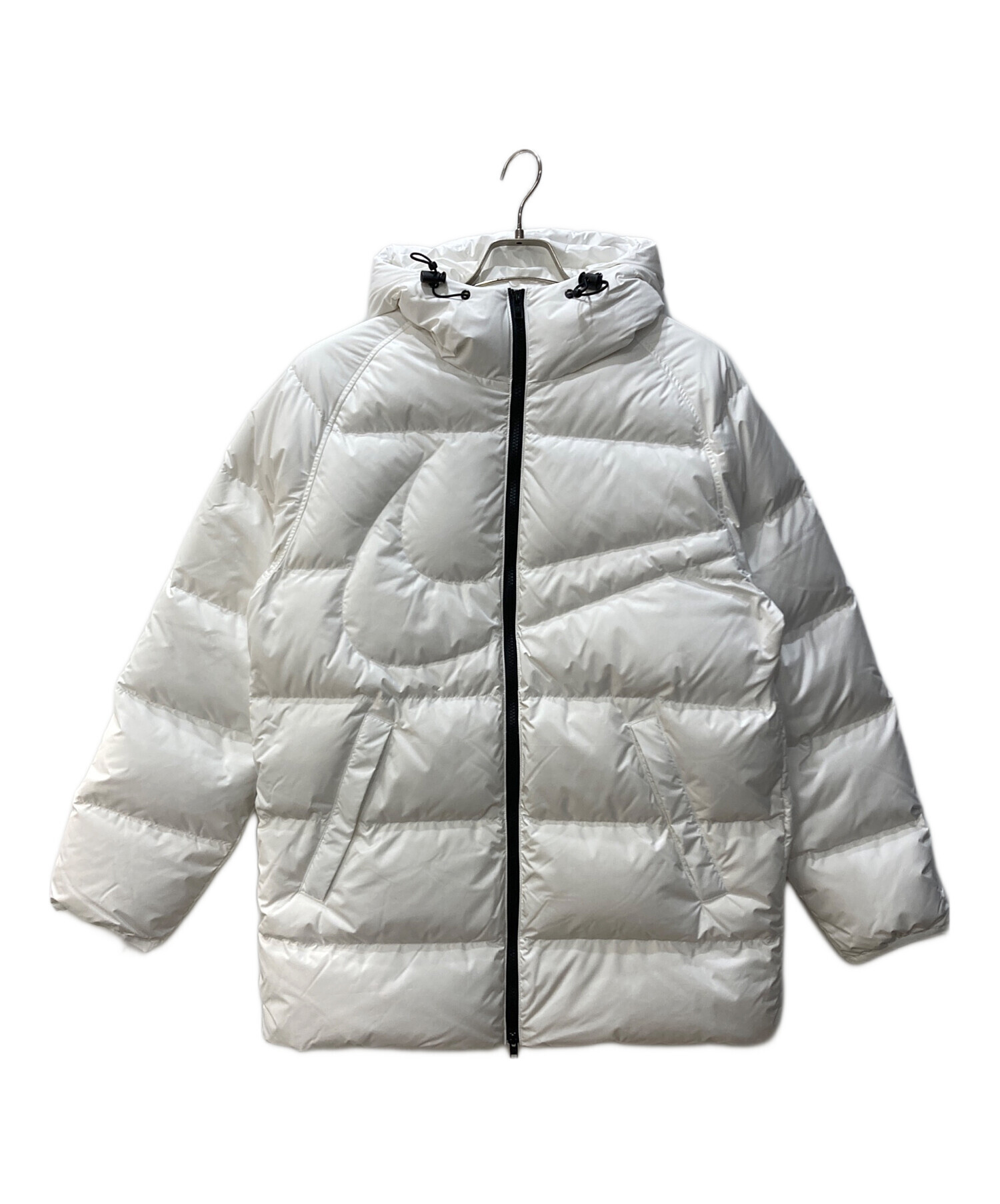 中古・古着通販】NIKE (ナイキ) ダウンジャケット ホワイト サイズ:Ⅿ
