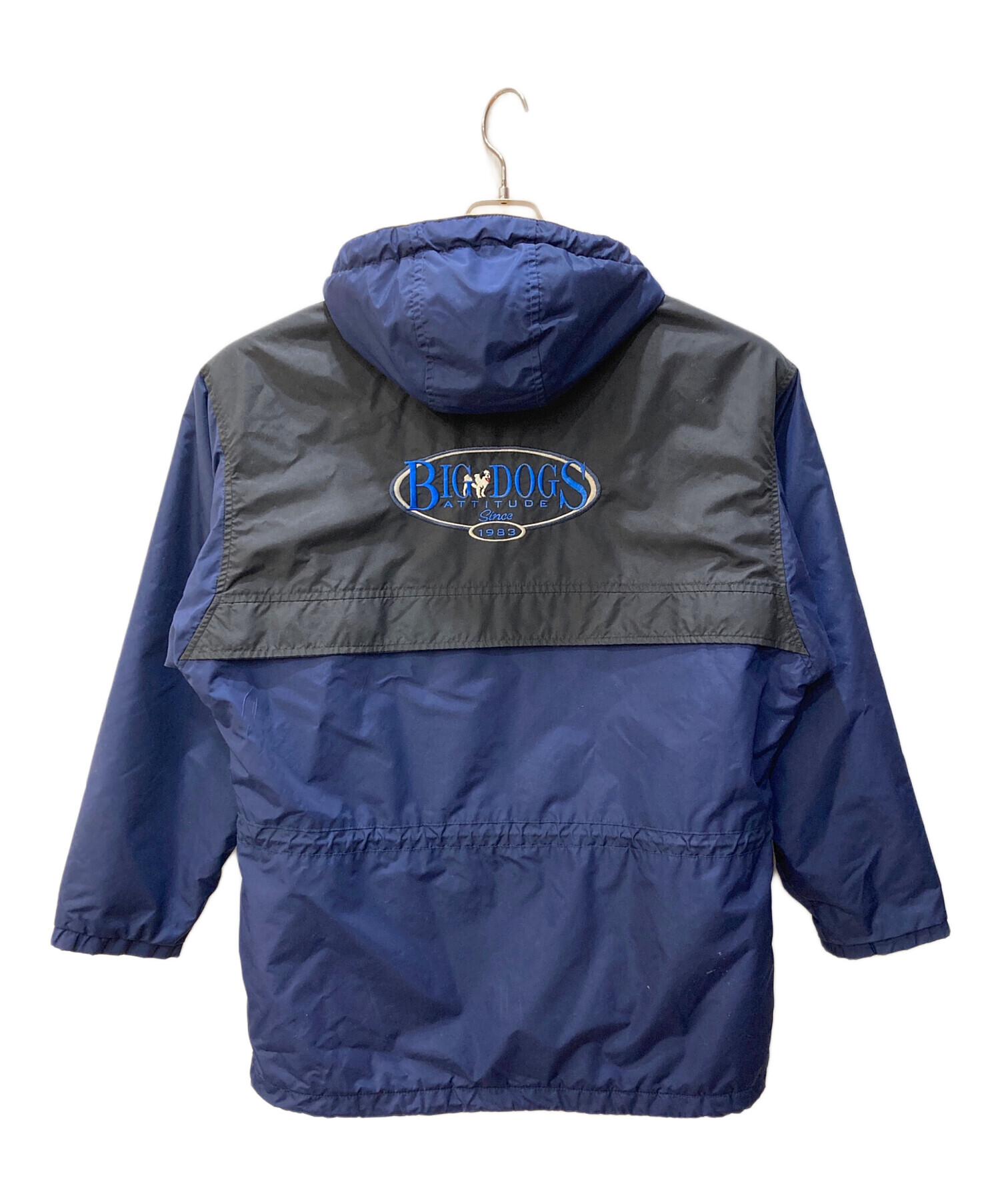 Columbia×BLUE/BLUEコラボフード付きネイビージャケット 中古・古着通販】Columbia (コロンビア) フーデッドジャケット