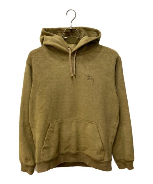 中古・古着通販】stussy (ステューシー) フリースパーカー オリーブ
