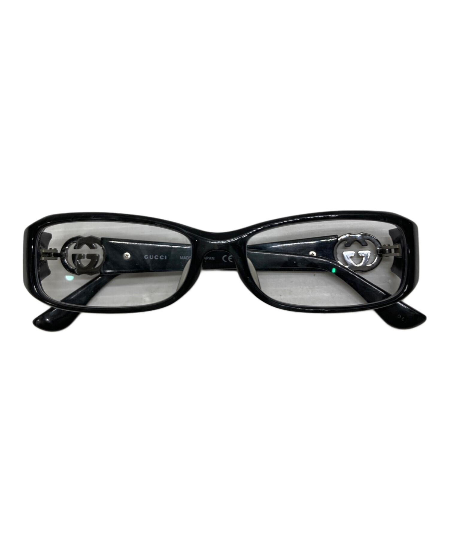 中古・古着通販】GUCCI (グッチ) 眼鏡 ブラック サイズ:53□16-135