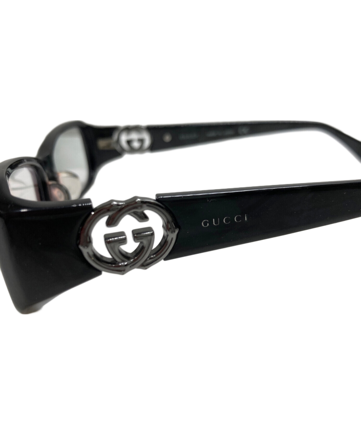 中古・古着通販】GUCCI (グッチ) 眼鏡 ブラック サイズ:53□16-135