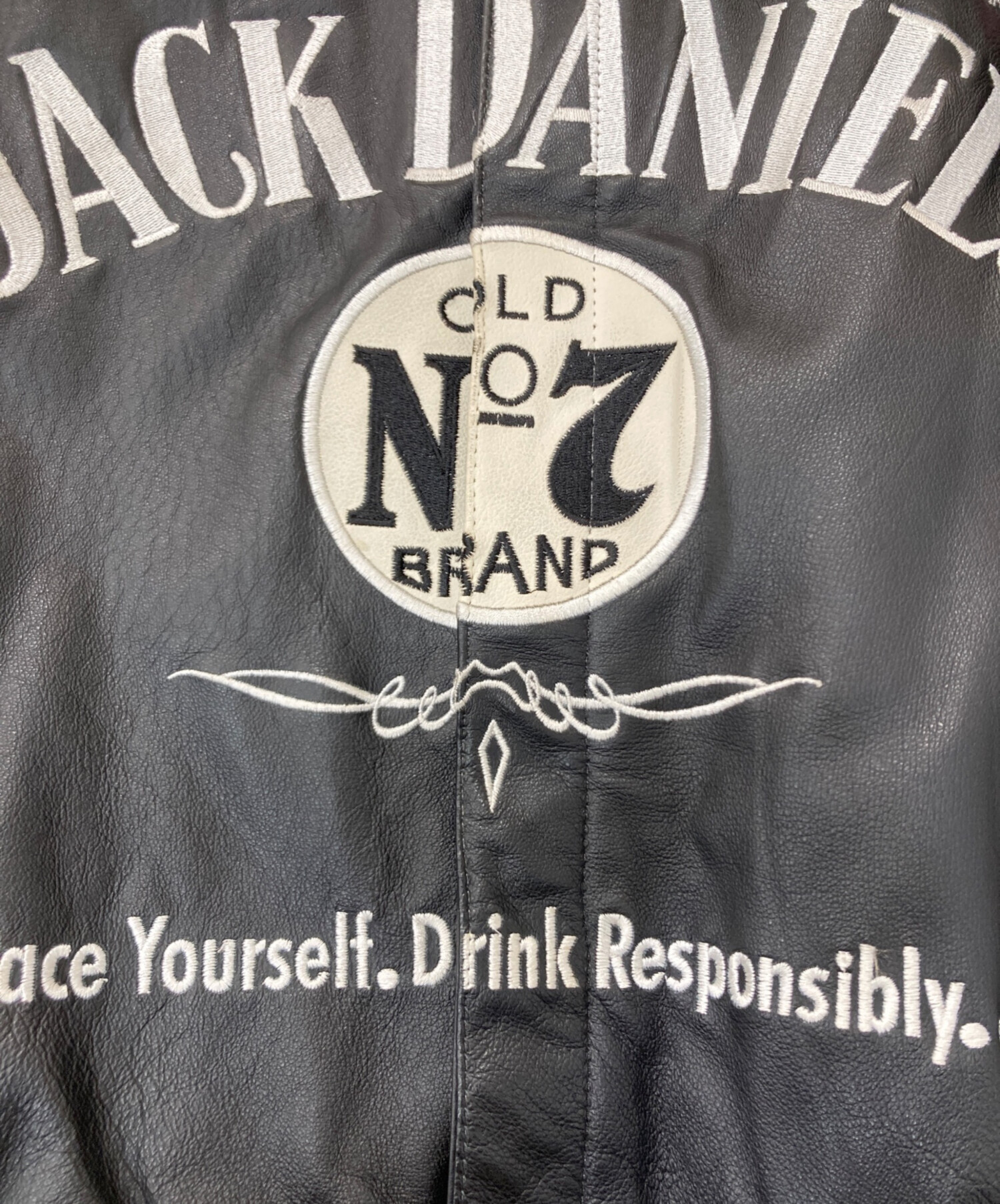 JH Design ジェイエイチデザイン ブルゾン（その他） メンズ 【古着】【中古】 中古・古着通販】JH DESIGN (ジェイエイチデザイン) レザーレーシング