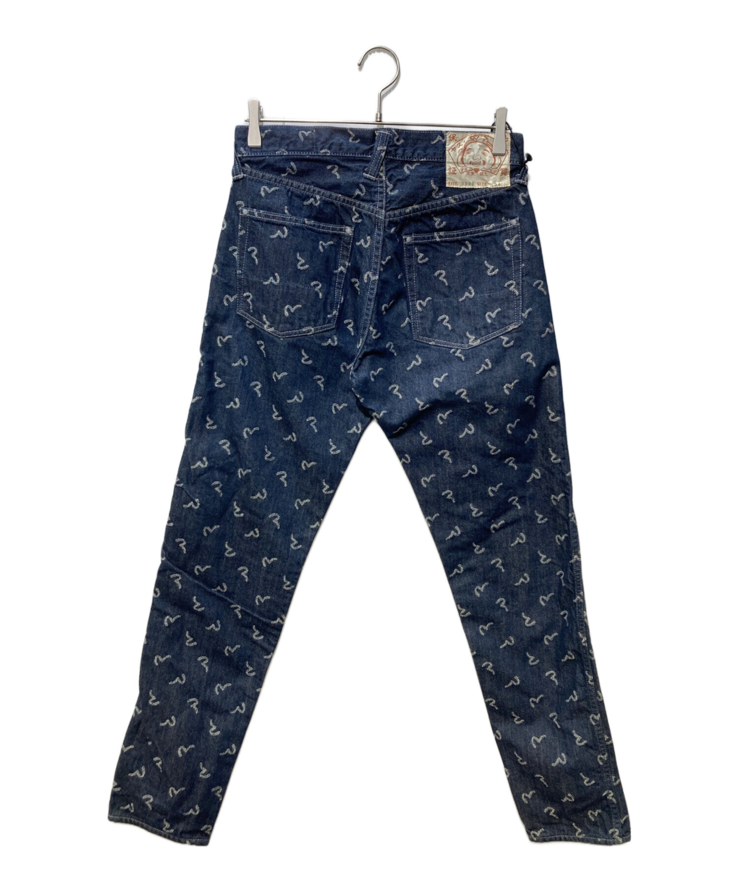 中古・古着通販】EVISU (エヴィス) JQ DENIM RANDOM KAMOME インディゴ