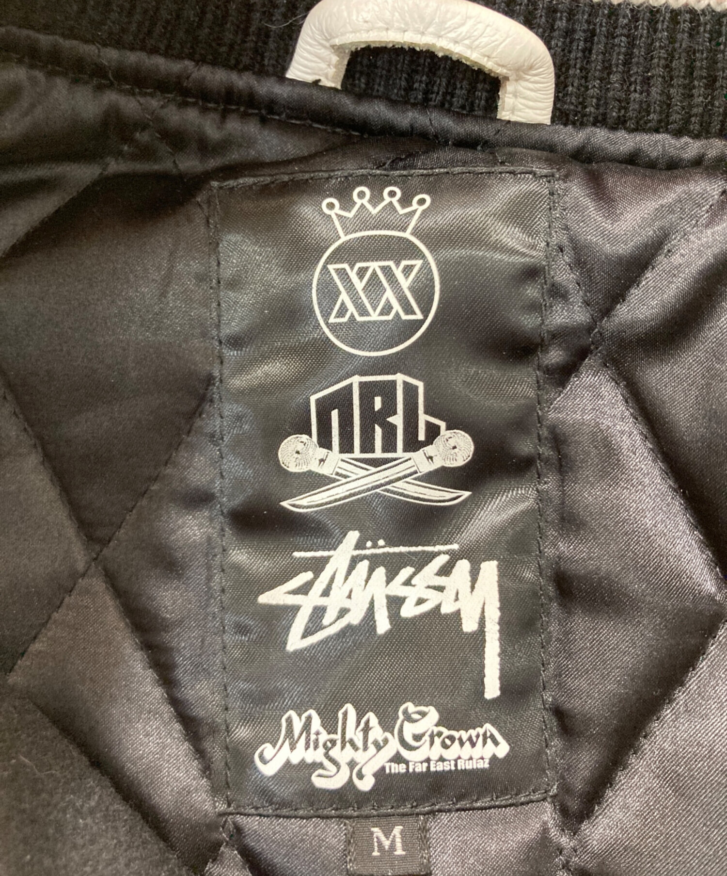 【即完モデル‼︎】STUSSY☆刺繍 スウェット スタジャン C564 中古・古着通販】stussy (ステューシー) NINE RULAZ (ナインルーラーズ