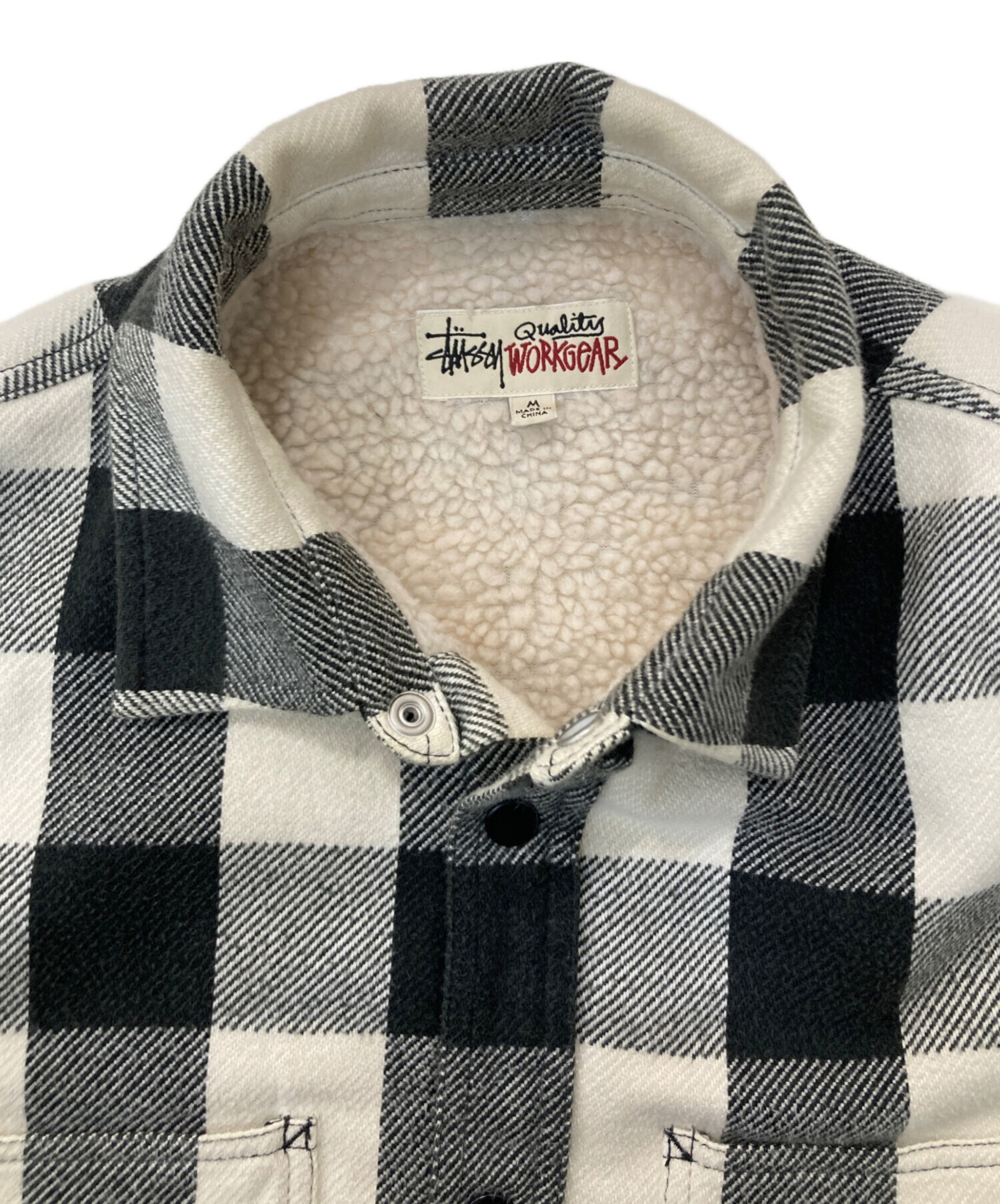 中古・古着通販】stussy (ステューシー) ウラボアバッファローチェック