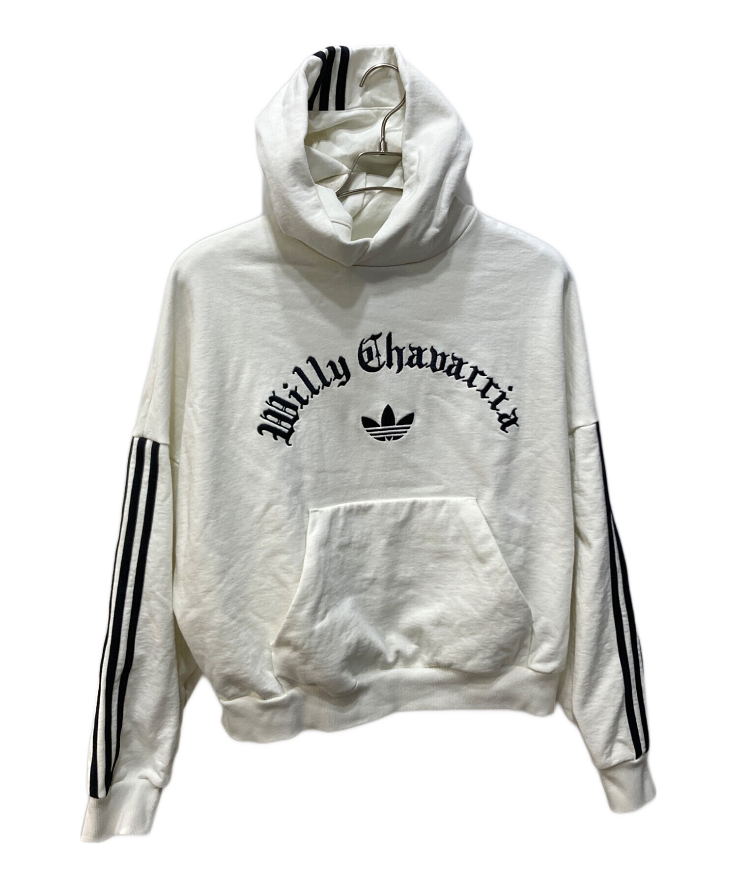 WILLY CHAVARRIA / ウィリーチャバリア | コットン ダメージ加工 オーバーサイズ ポロシャツ | L | グレー | レディース WILLY CHAVARRIA | ウィリーチャバリア | LS BUFFALO T | バッ