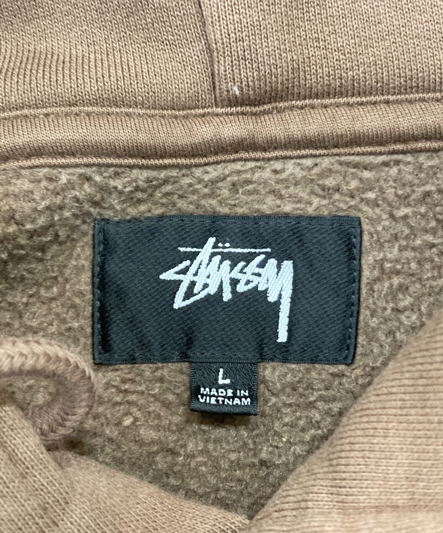 中古・古着通販】stussy (ステューシー) 80 Relaxed HOODIE ブラウン