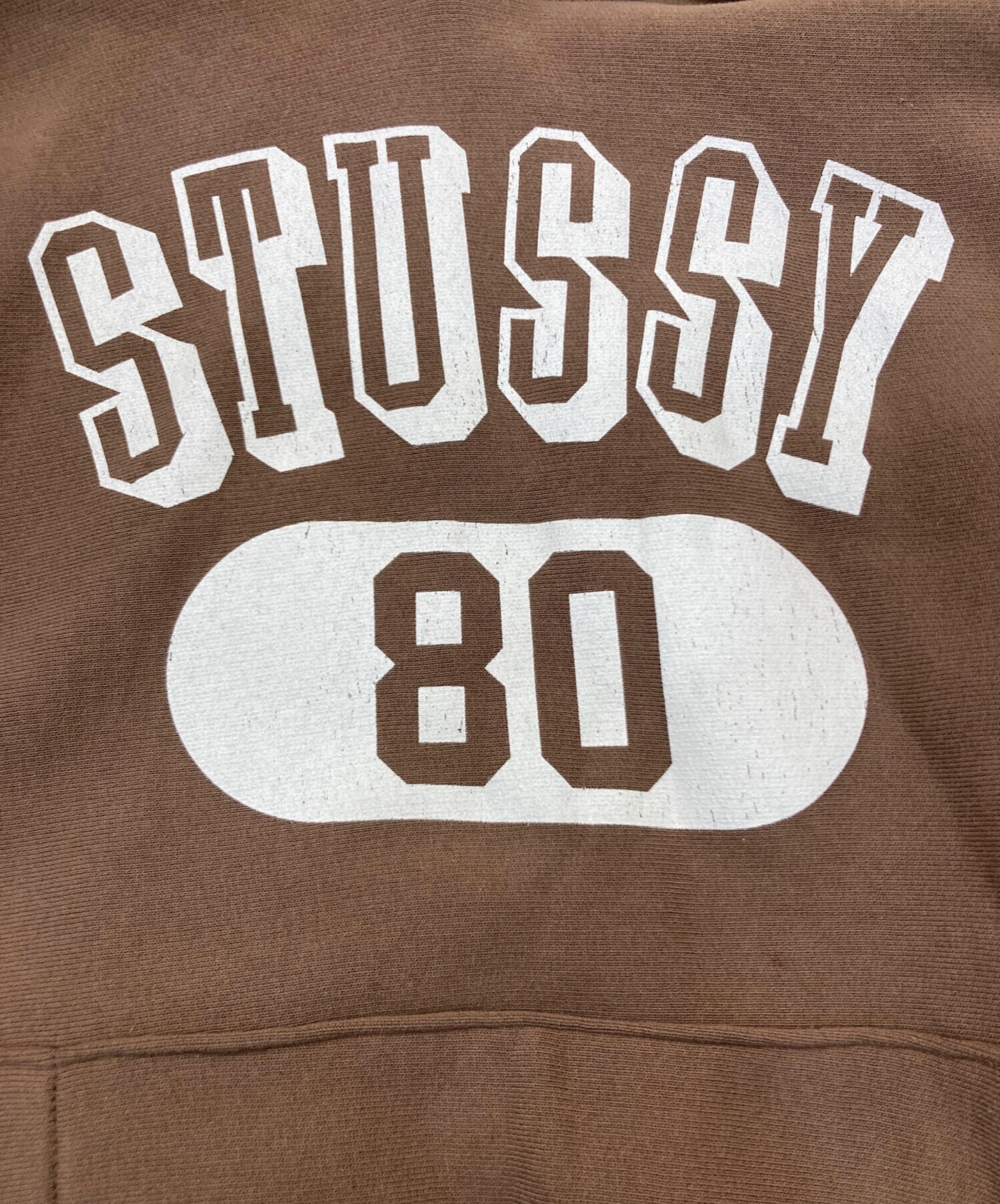 中古・古着通販】stussy (ステューシー) 80 Relaxed HOODIE ブラウン