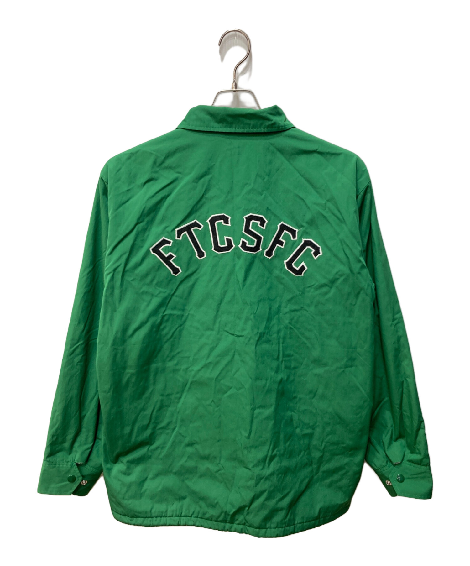 中古・古着通販】FTC (エフティーシー) コーチジャケット グリーン