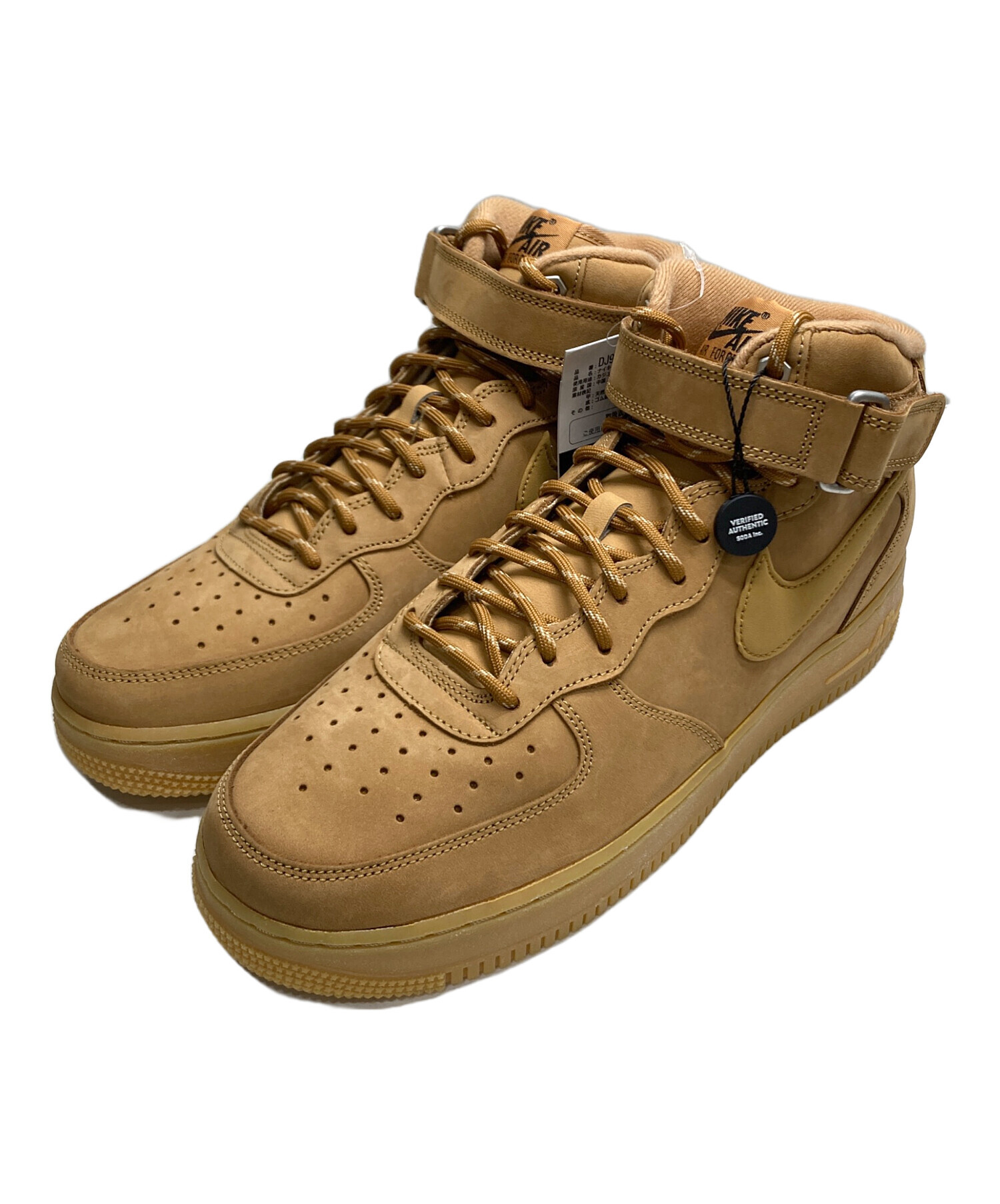 中古・古着通販】NIKE (ナイキ) ハイカットスニーカー ベージュ サイズ 