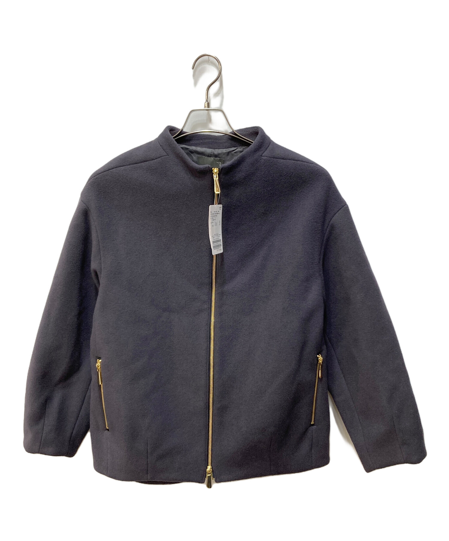 中古・古着通販】Noble (ノーブル) カシミヤ混コート グレー サイズ:38