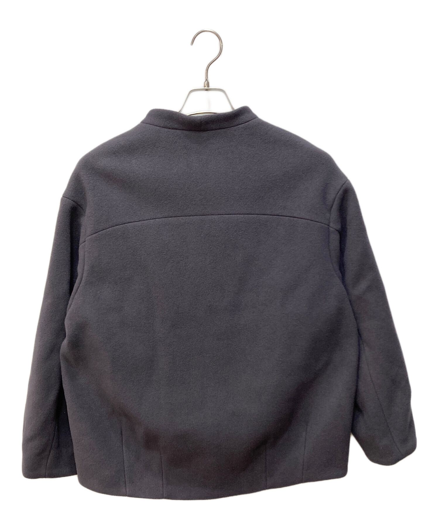 中古・古着通販】Noble (ノーブル) カシミヤ混コート グレー サイズ:38