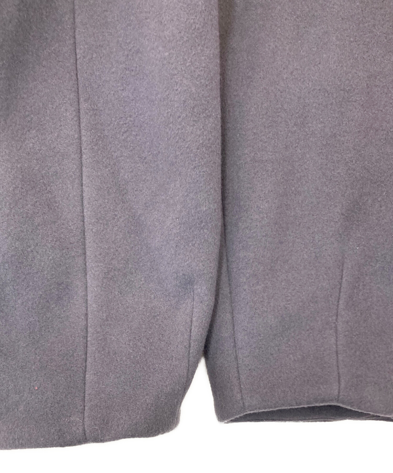 中古・古着通販】Noble (ノーブル) カシミヤ混コート グレー サイズ:38