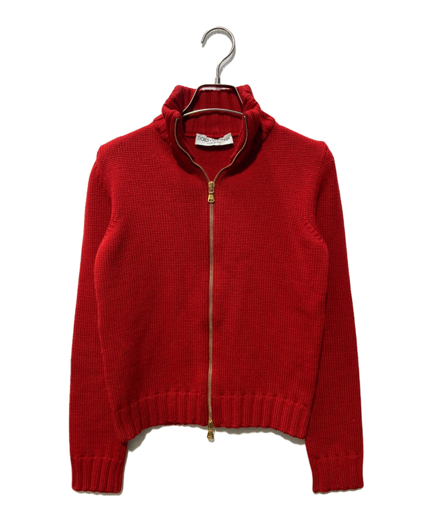 【タグ付未使用】ドルチェ&ガッバーナ gold ドレスシャツ ストライプ　赤 タグ付未使用】ドルチェ&ガッバーナ gold ドレスシャツ ストライプ 赤