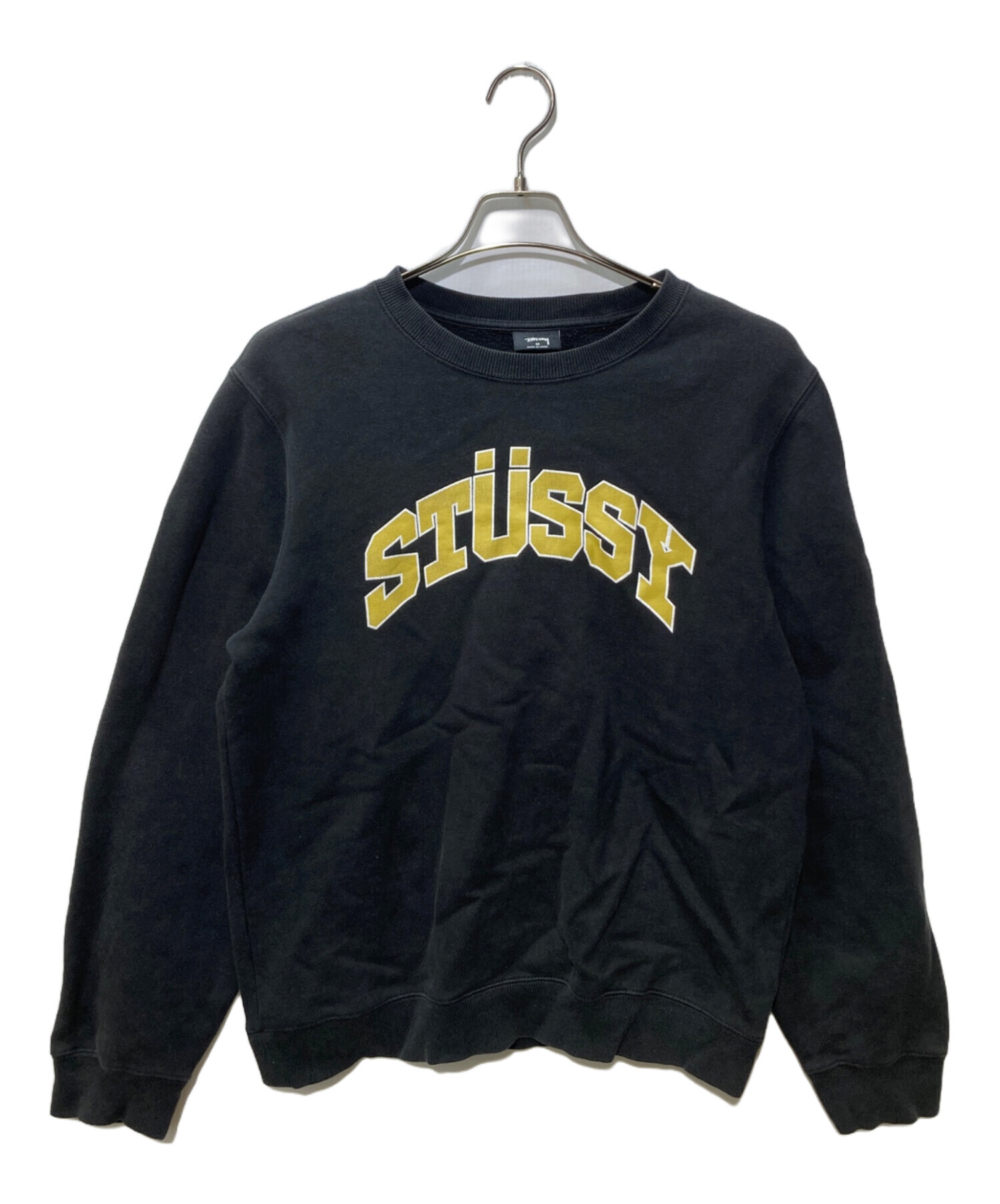 中古・古着通販】stussy (ステューシー) スウェット ブラック サイズ:M 