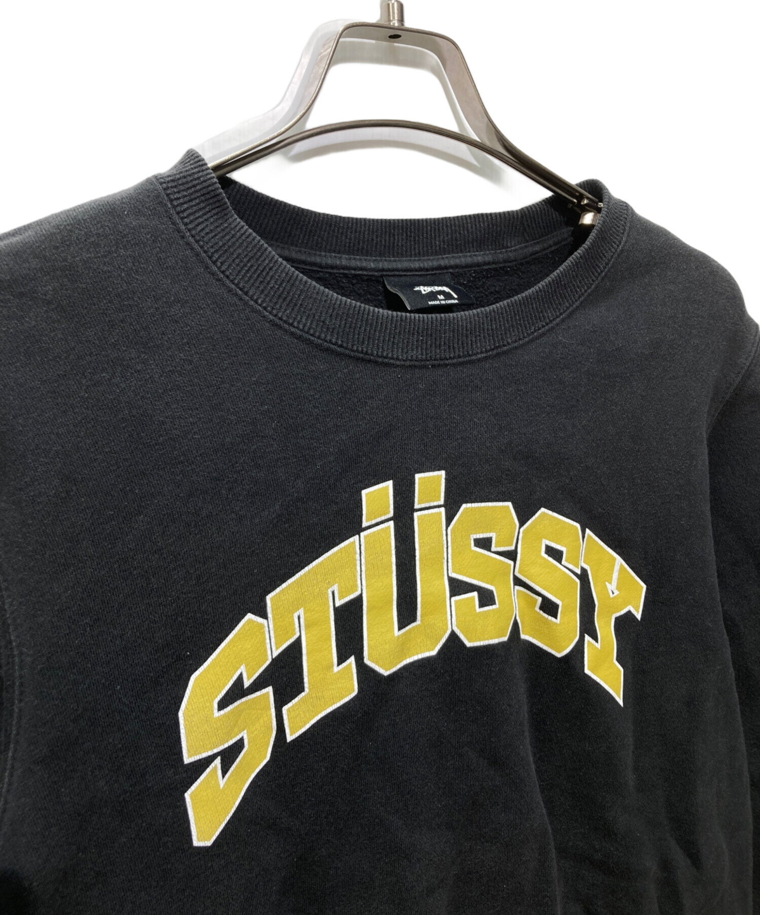 中古・古着通販】stussy (ステューシー) スウェット ブラック サイズ:M