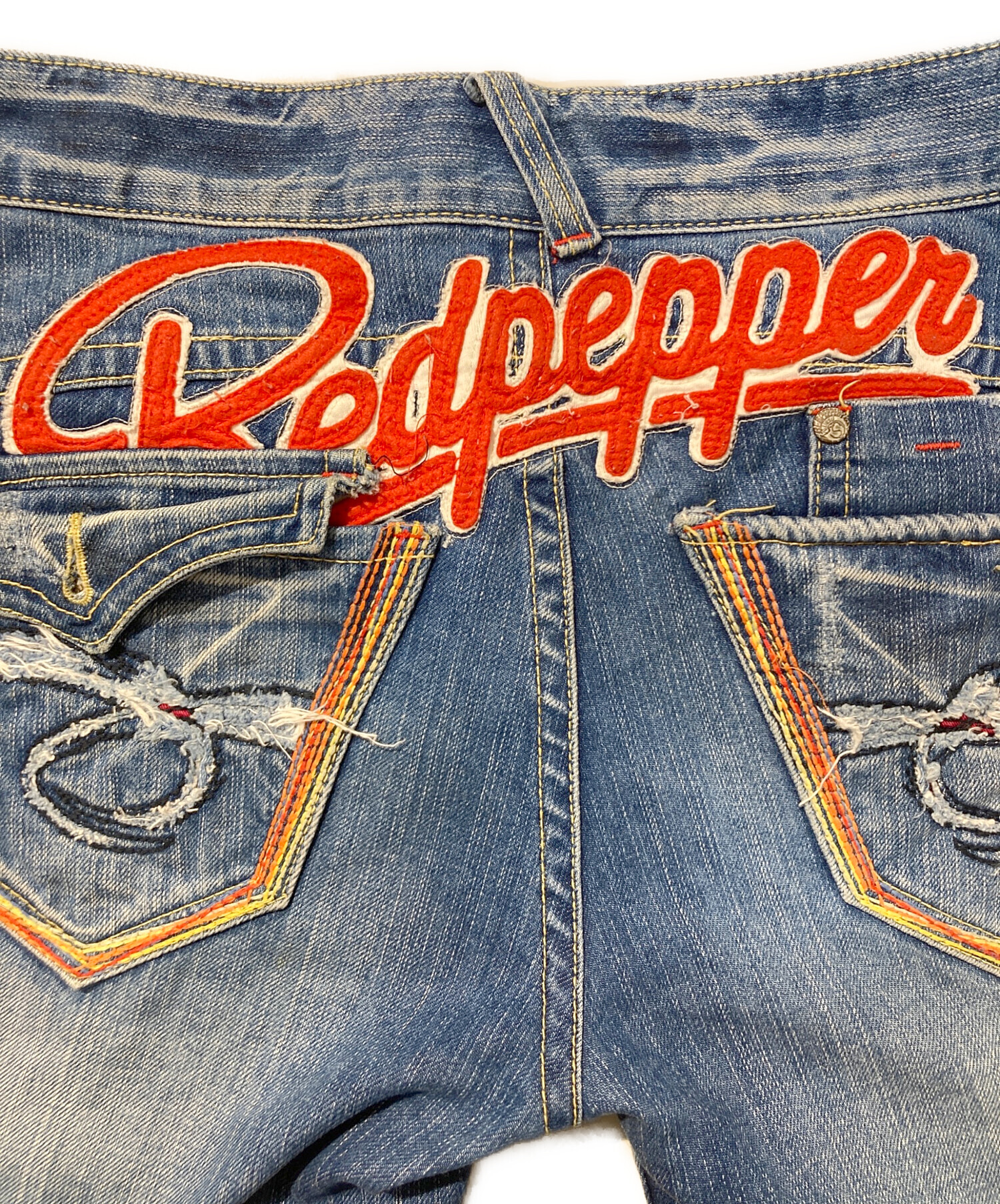 中古・古着通販】RED PEPPER (レッドペッパ) フレアデニム インディゴ