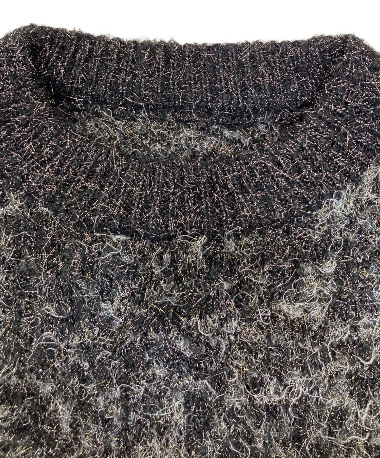 ssstein GLITTER FUR KNIT GRADATION Sサイズ ssstein GLITTER FUR 