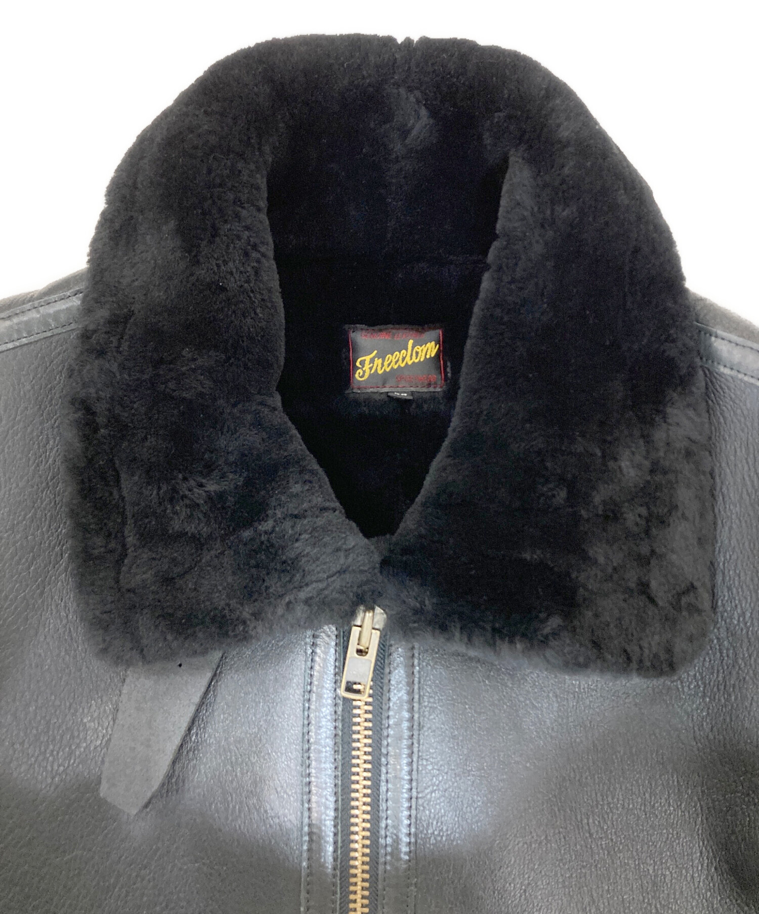 中古・古着通販】FREEDOM (フリーダム) B-3ムートンジャケット
