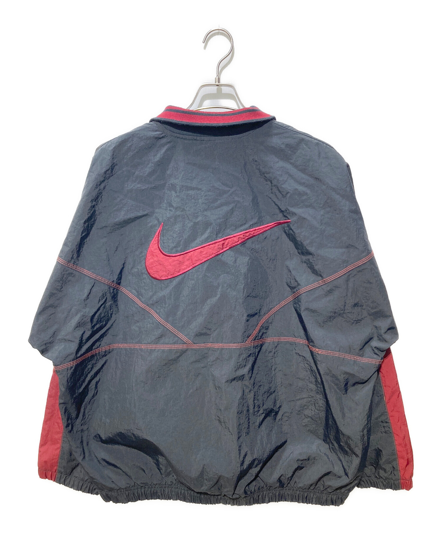 中古・古着通販】NIKE (ナイキ) ハーフジップナイロンジャケット