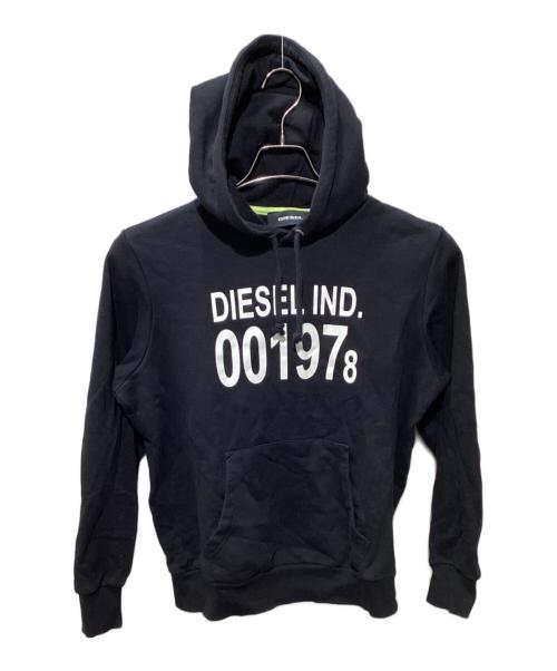 中古・古着通販】DIESEL (ディーゼル) パーカー ブラック サイズ:S