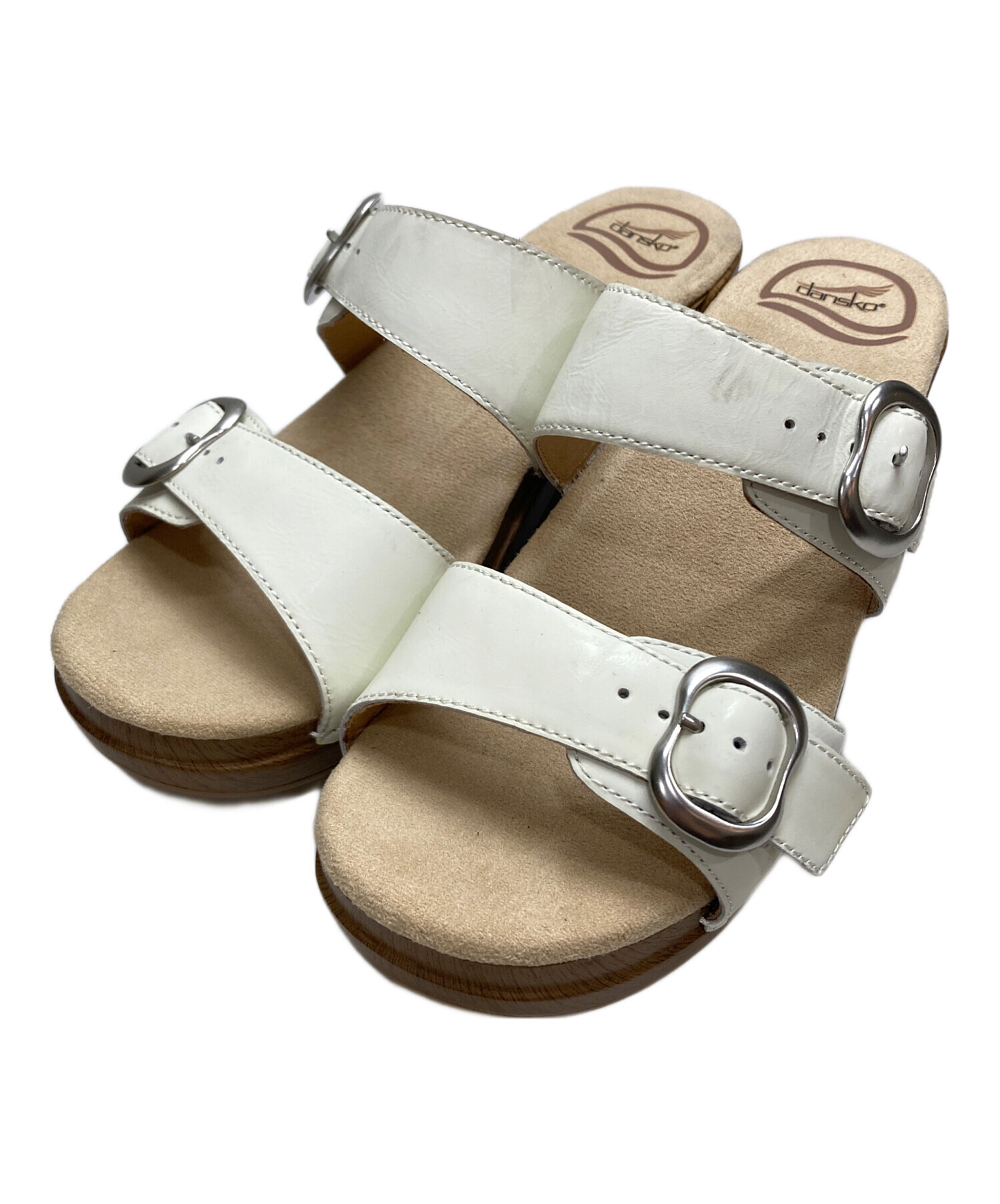 中古・古着通販】dansko (ダンスコ) クロッグサンダル ベージュ サイズ