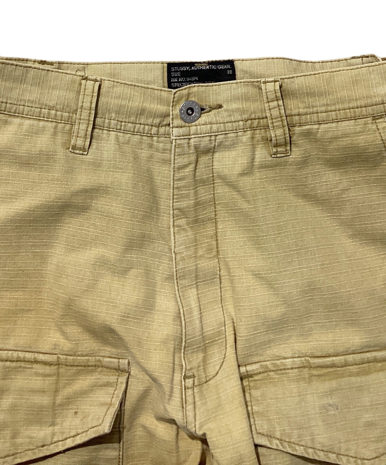 中古・古着通販】stussy (ステューシー) カーゴパンツ ベージュ サイズ 