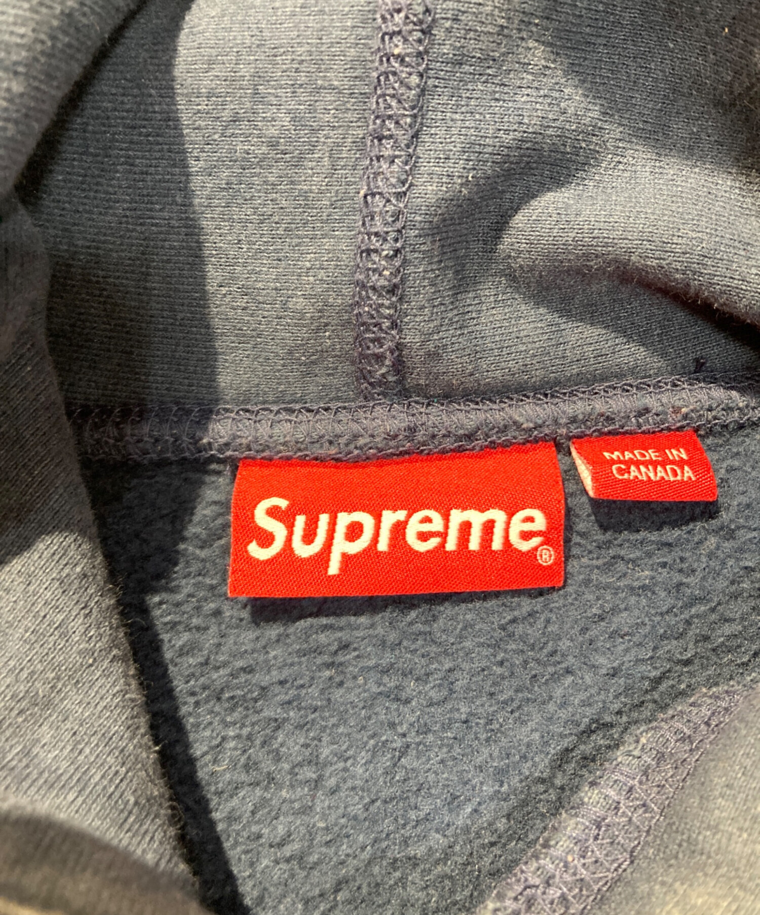 中古・古着通販】SUPREME (シュプリーム) Classic Script Hooded