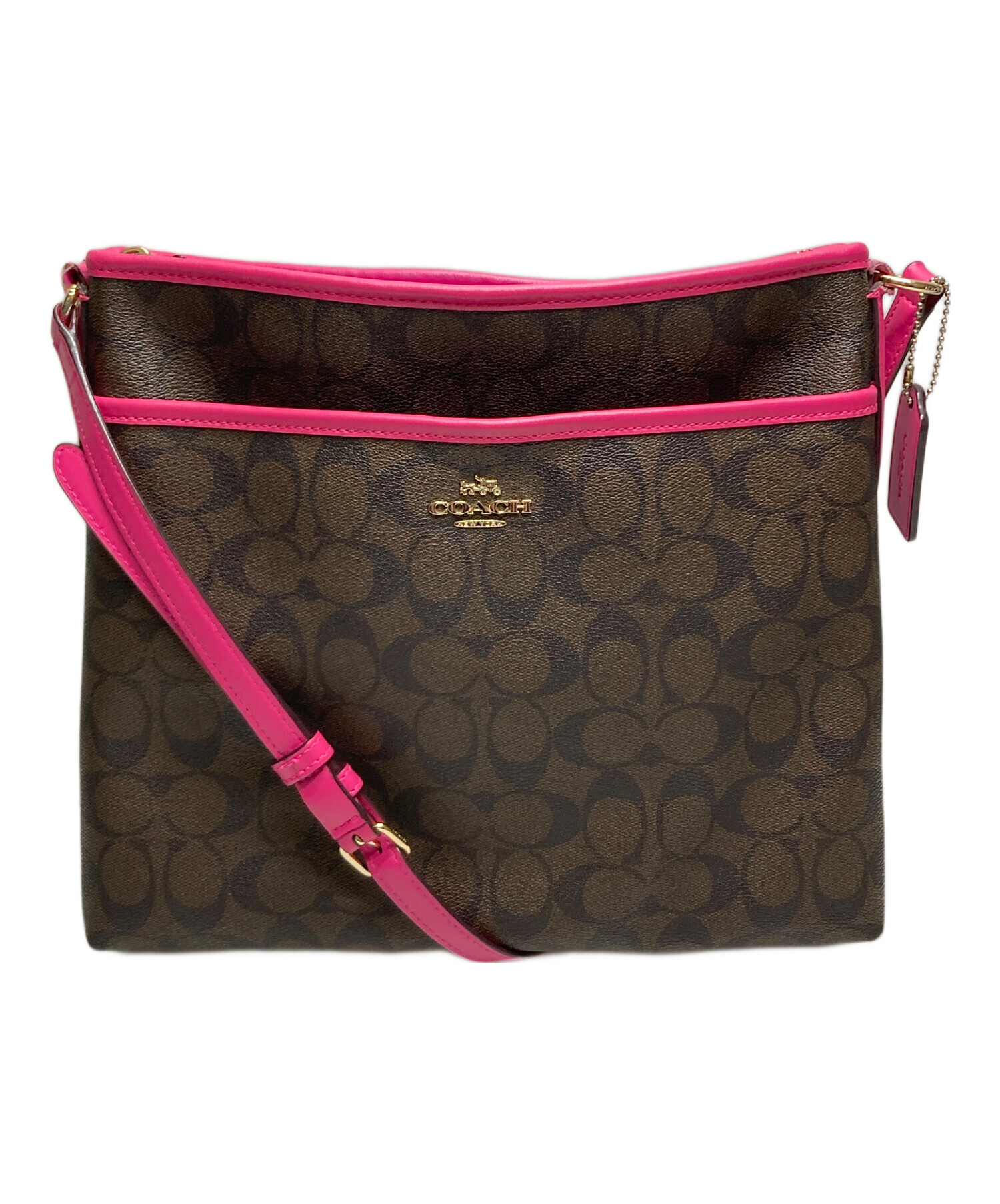 中古・古着通販】COACH (コーチ) シグネチャーショルダーバッグ