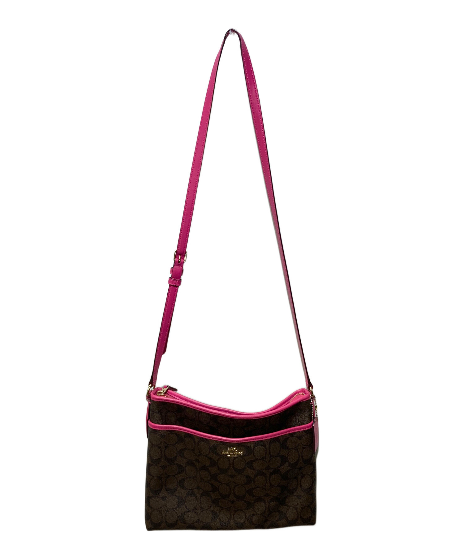 中古・古着通販】COACH (コーチ) シグネチャーショルダーバッグ