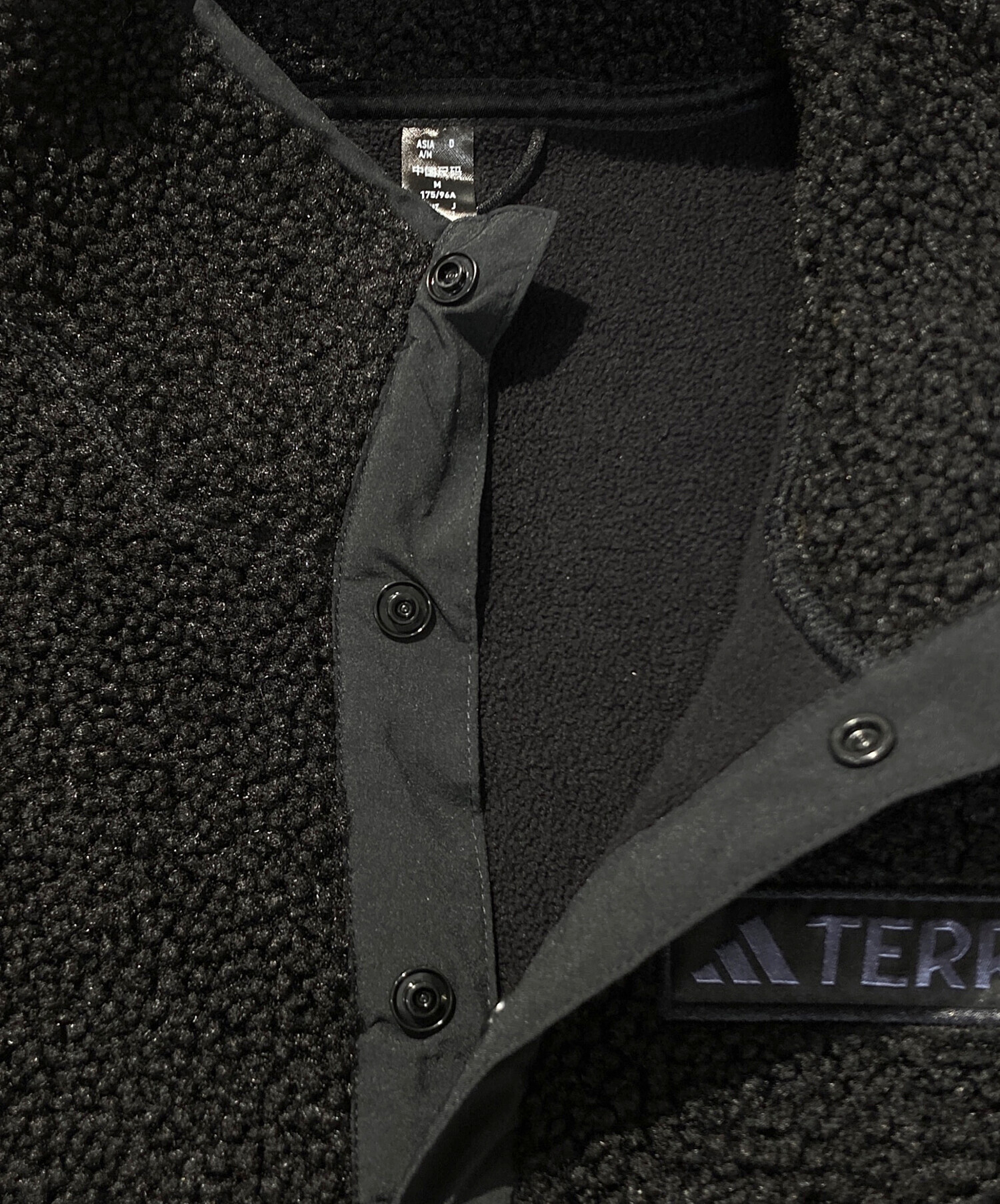 中古・古着通販】adidas (アディダス) TERREX XPL PILE SNAP ブラック