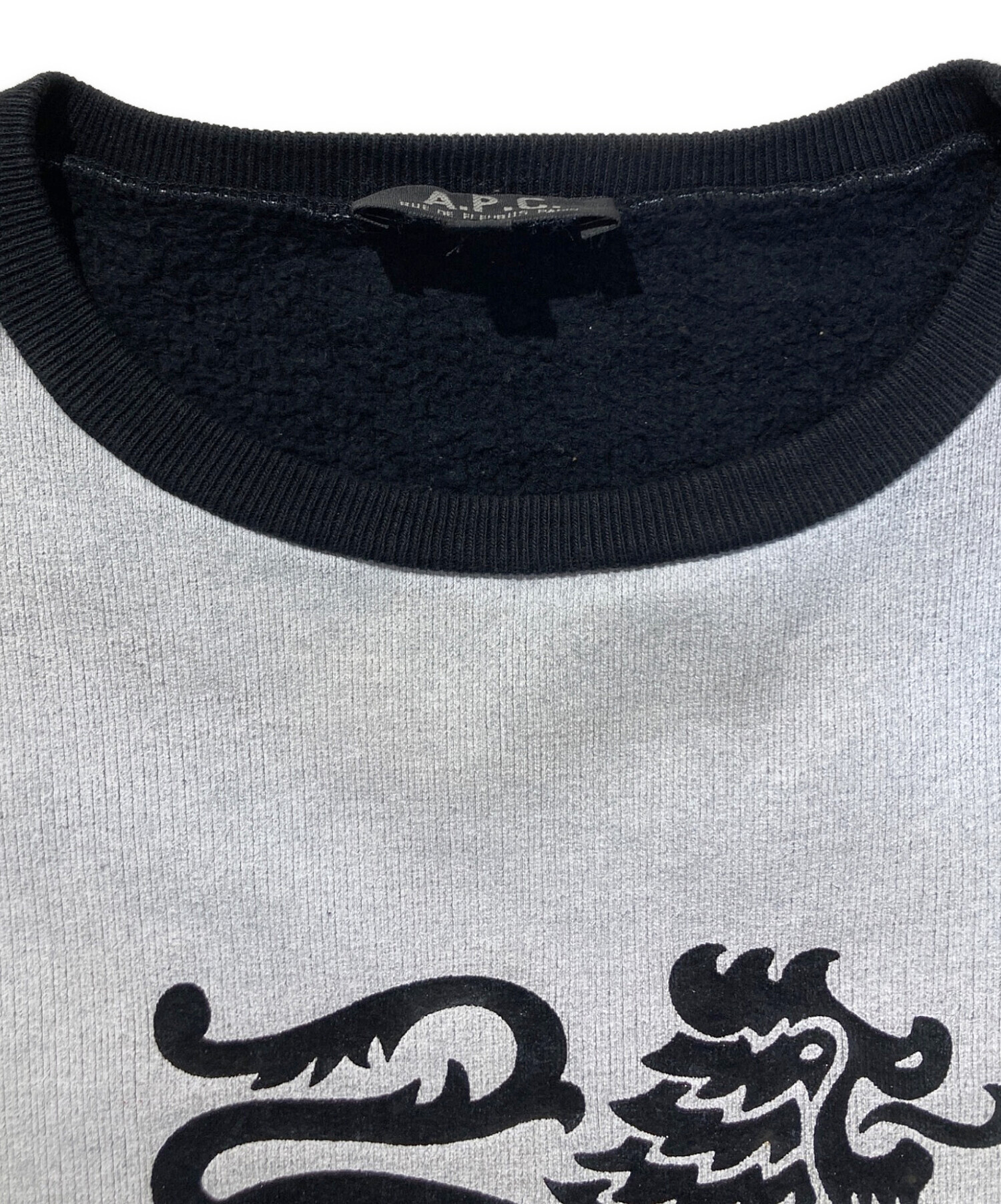 中古・古着通販】A.P.C. (アーペーセー) スウェット グレー サイズ:M