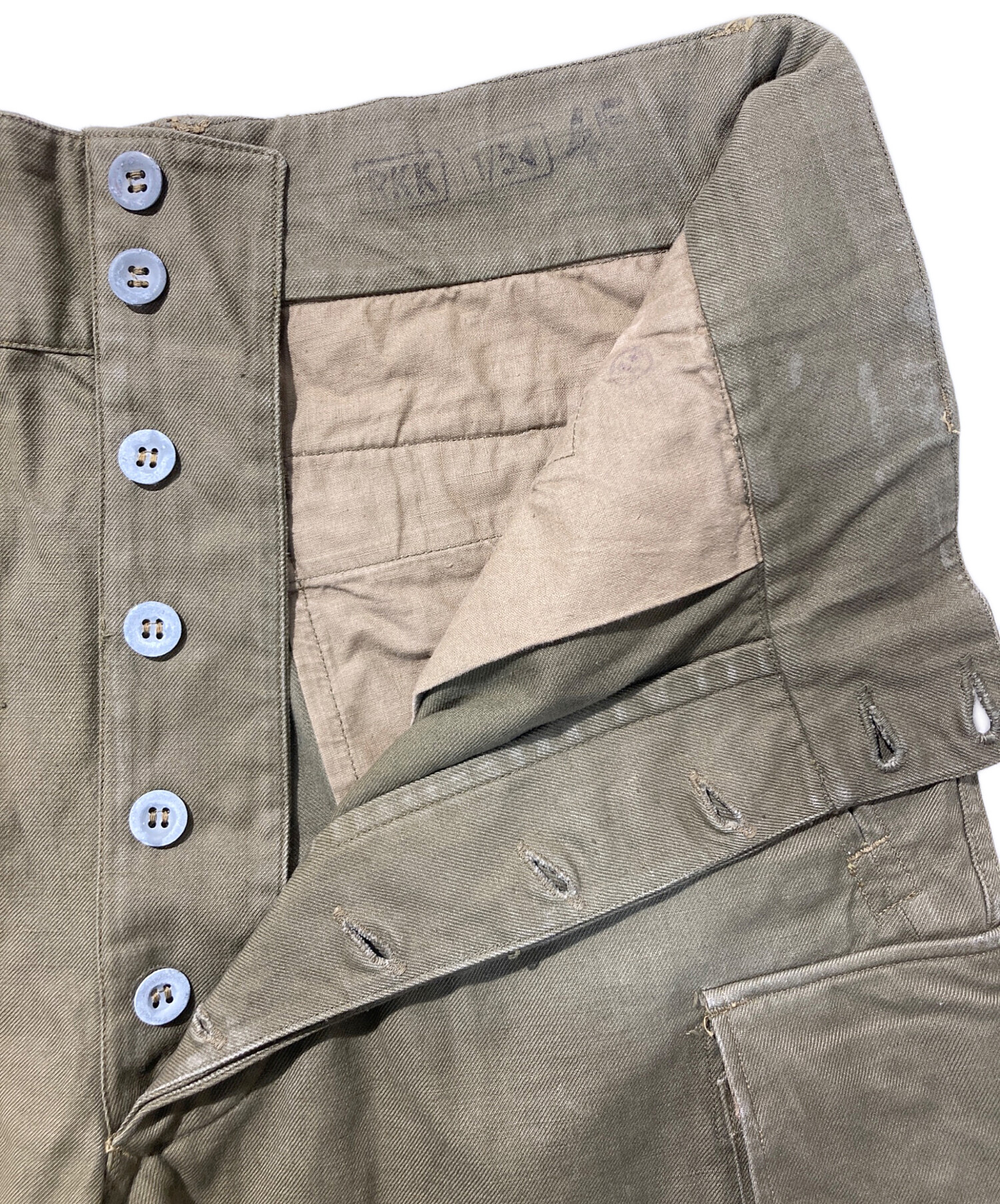 中古・古着通販】French Army (フランス軍) M-47前期 初期メタルボタン