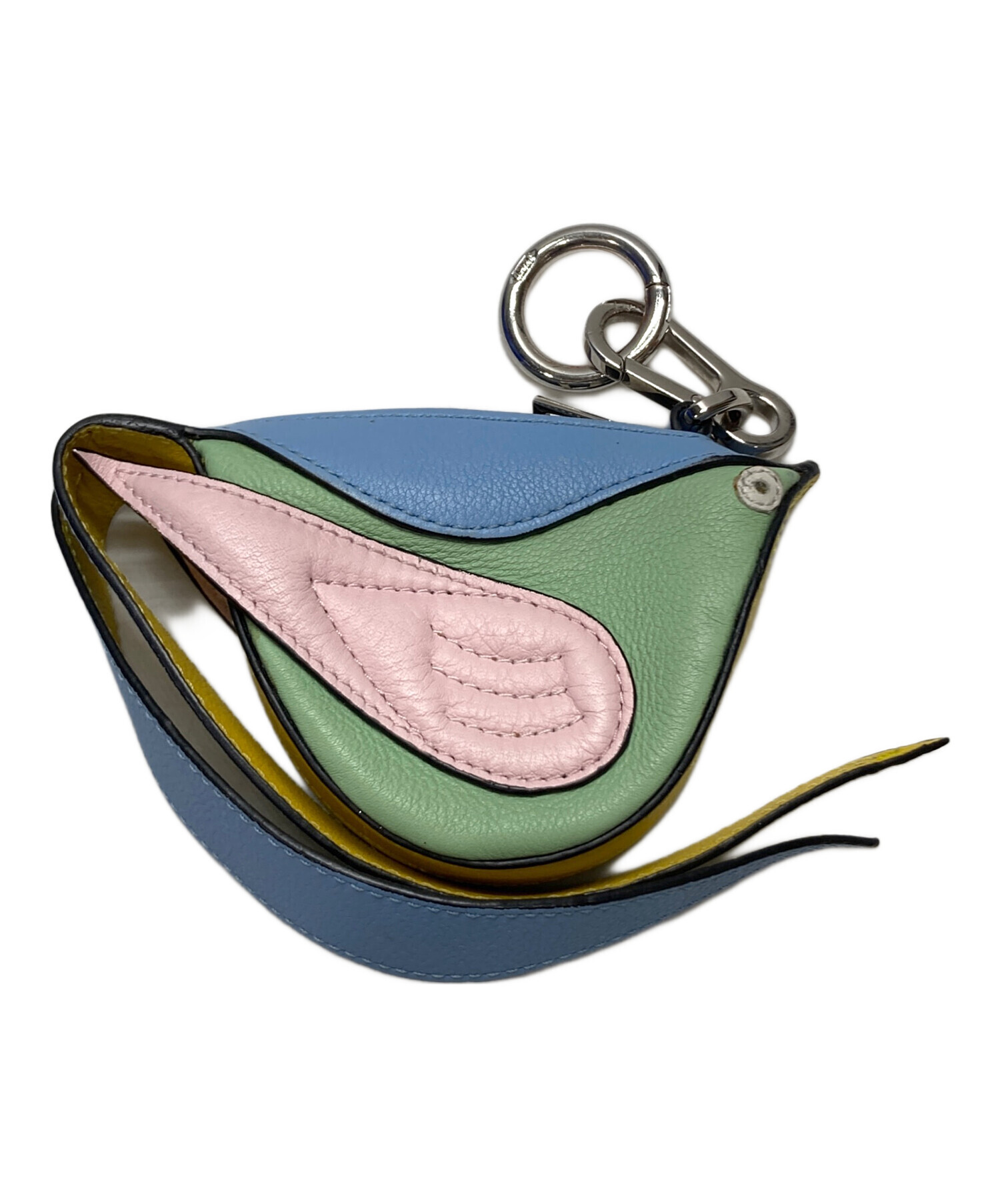 中古・古着通販】LOEWE (ロエベ) バードチャーム イエロー｜ブランド